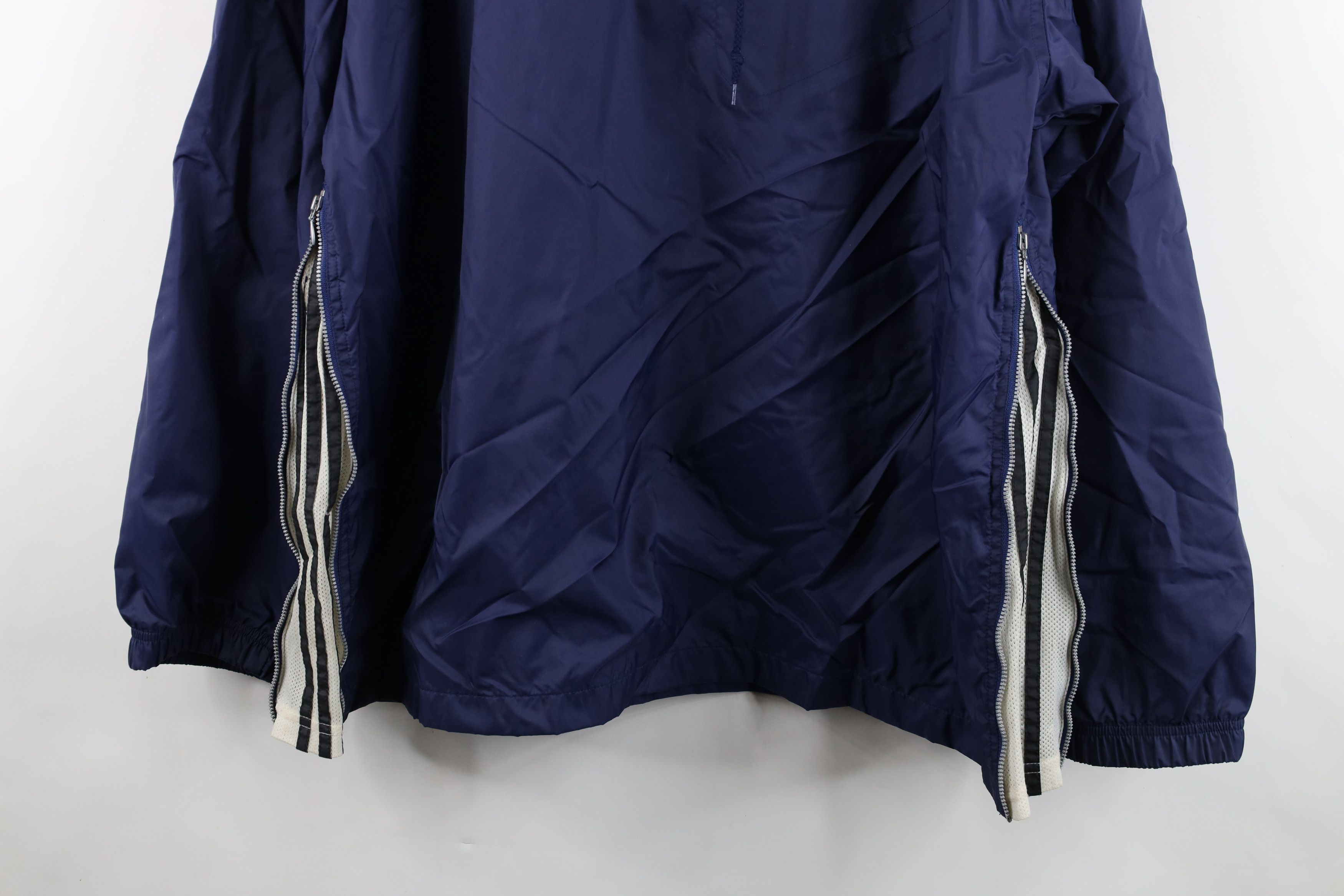 Adidas Vintage 90s Adidas Spell Striped Pullover Windbreaker Jacket Size US L / EU 52-54 / 3 - 3 Thumbnail