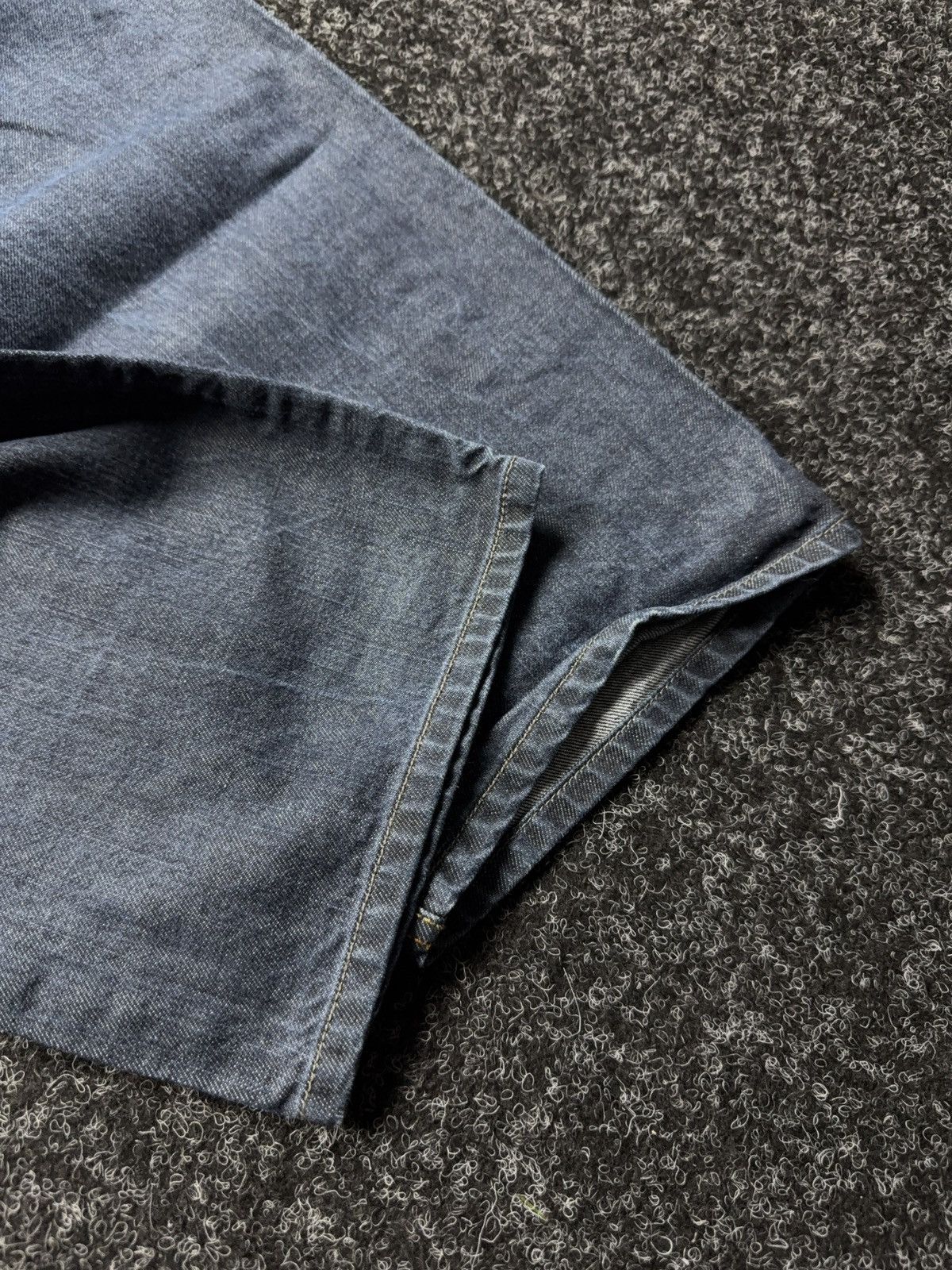 Diesel Luxury 00s Diesel Larkee Regular Straight Denim Retro Jeans Size US 36 / EU 52 - 13 Thumbnail