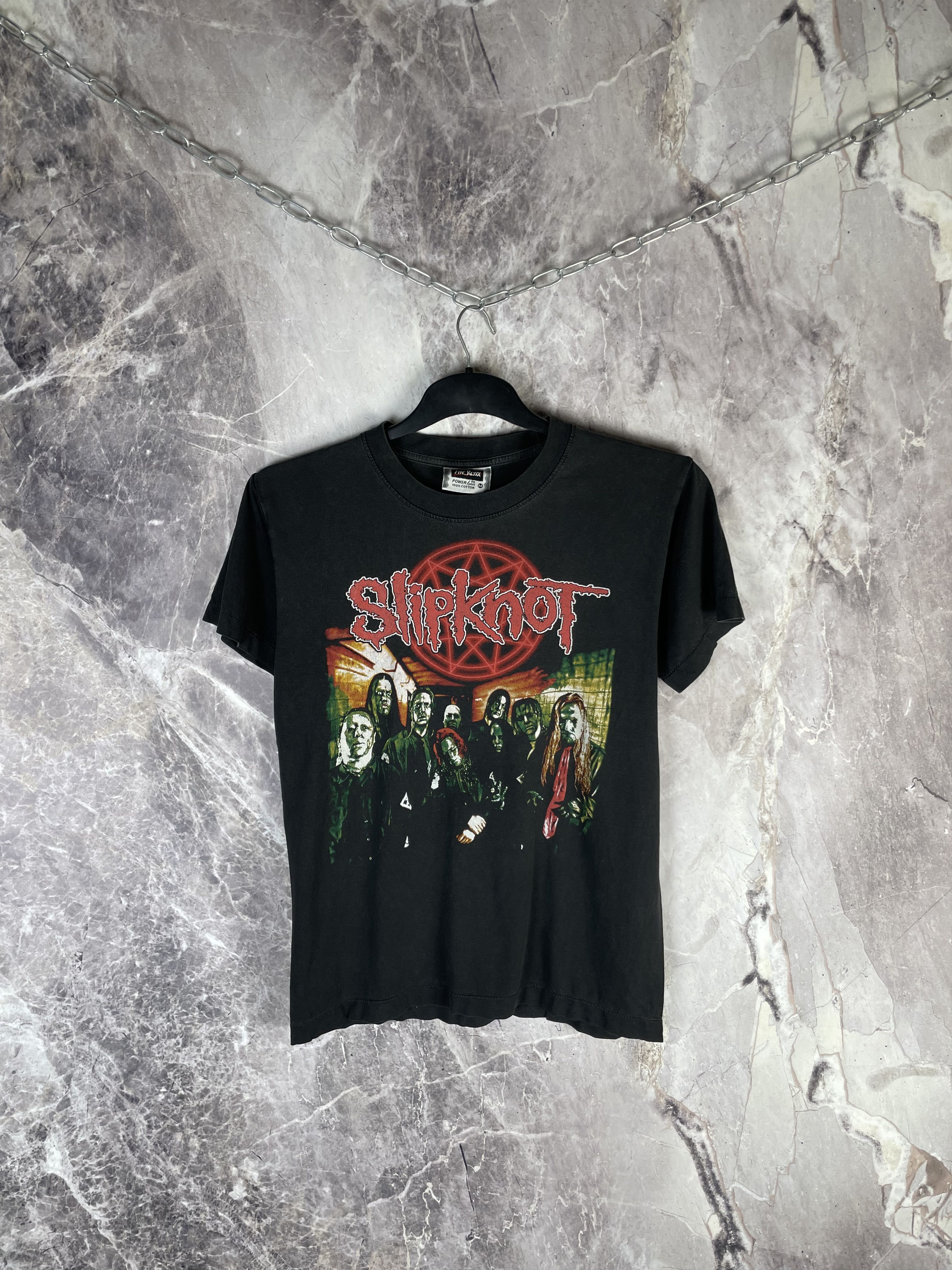 Band Tees Slipknot Vintage Mens Rock Band T-Shirt Size US M / EU 48-50 / 2 - 1 Thumbnail