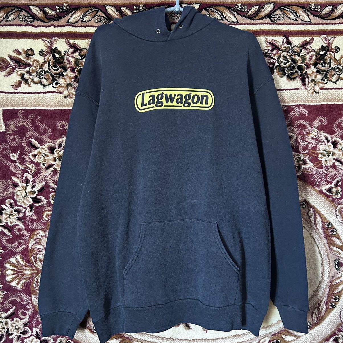 Band Tees 90s Vintage Lagwagon Smile Punk Rock Band Hoodie Sweatshirt Size US XL / EU 56 / 4 - 2 Thumbnail