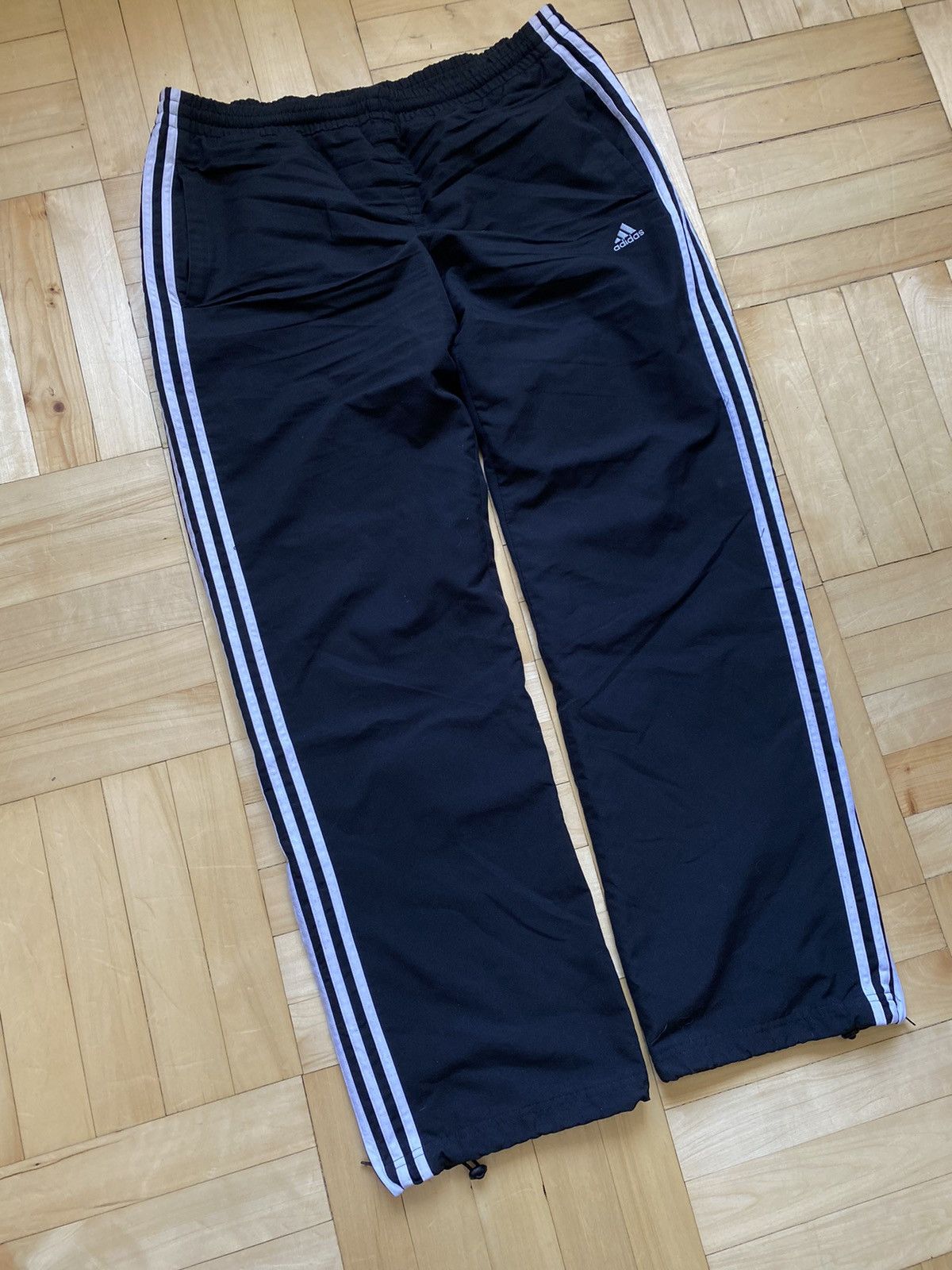 Vintage Baggy Adidas Track Pants Wide Leg Fit