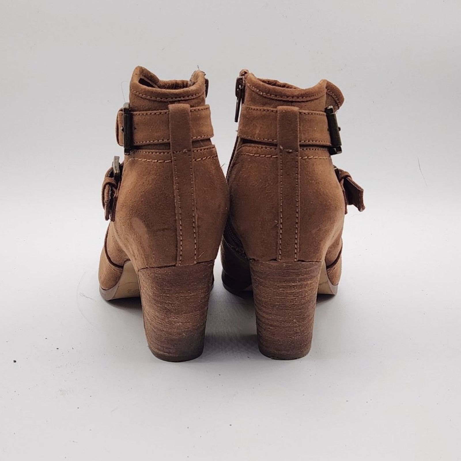 Other Karissa Bootie by Crown Vintage - Double Buckle, Zip Side Size US 9 / IT 39 - 2 Thumbnail