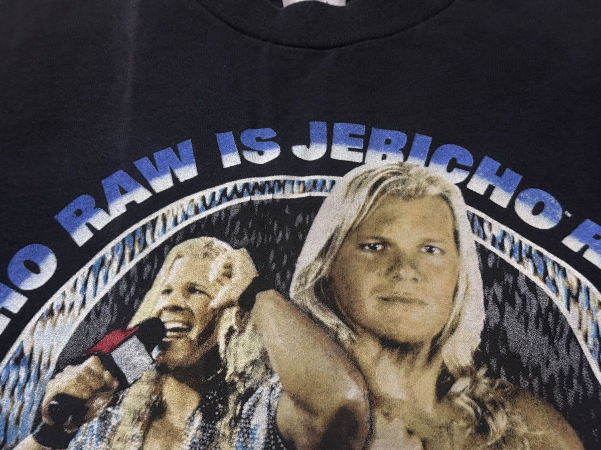 Vintage Vintage 00s WWF Chris Jericho Y2J T Shirt 90s Size US M / EU 48-50 / 2 - 7 Thumbnail