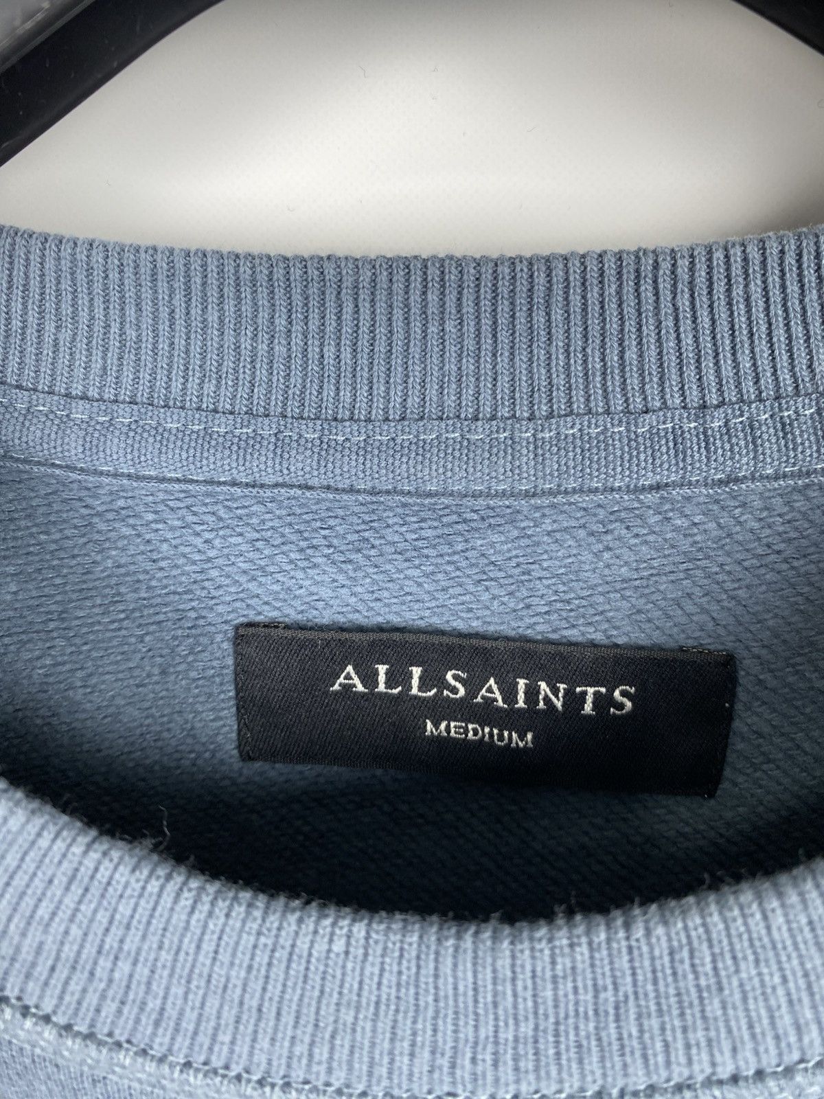 Allsaints All Saints Raven Crew Sweatshirt Men Size M Size US M / EU 48-50 / 2 - 3 Thumbnail