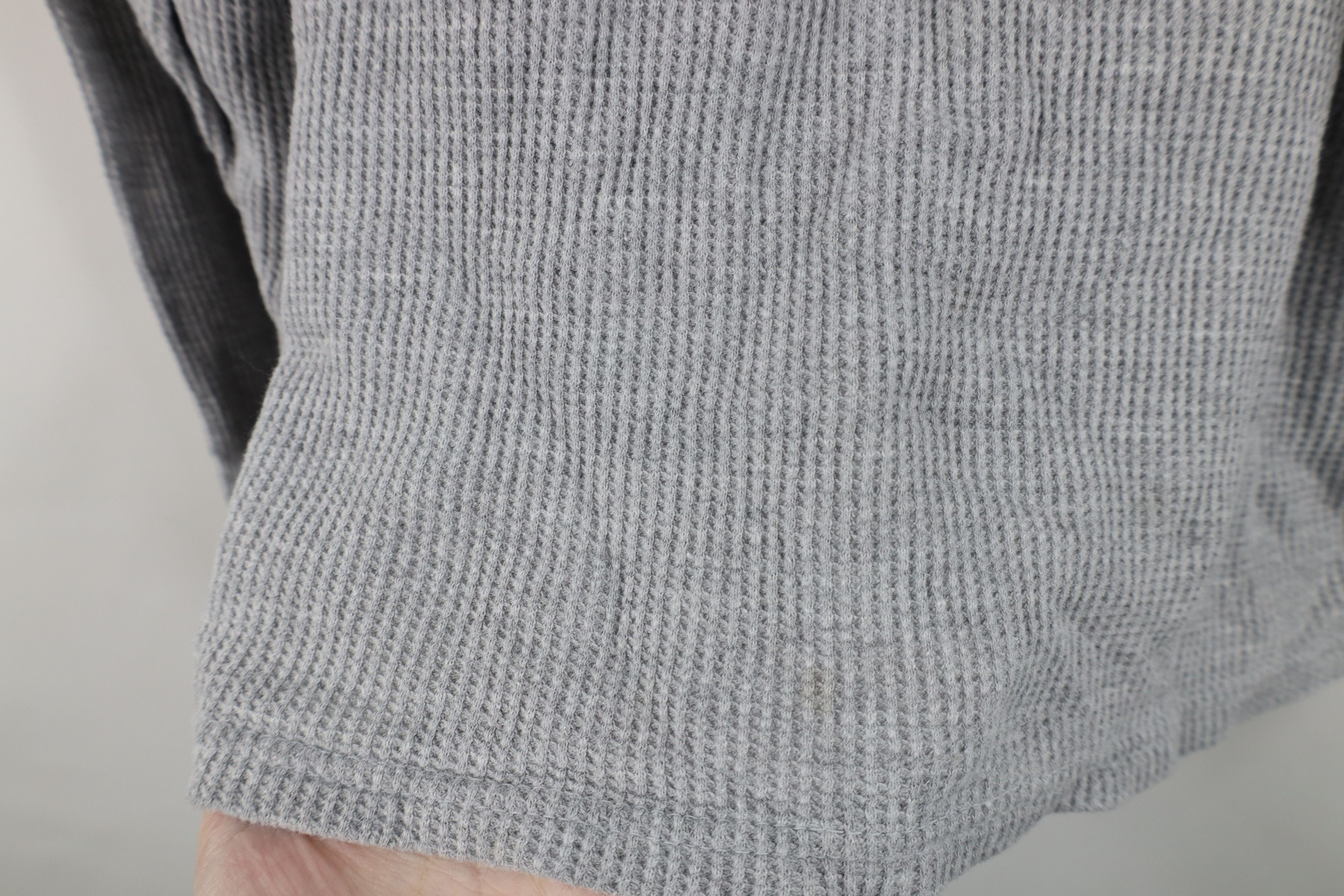 Vintage Vintage University of Michigan Thermal Waffle Knit T-Shirt Size US L / EU 52-54 / 3 - 6 Thumbnail
