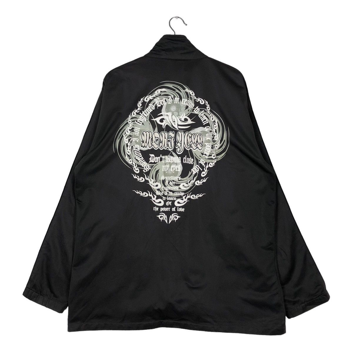 Japanese Brand 🔥Vintage Zipper Jacket Big Logo Inspire Chrome Hearts Size US L / EU 52-54 / 3 - 8 Thumbnail