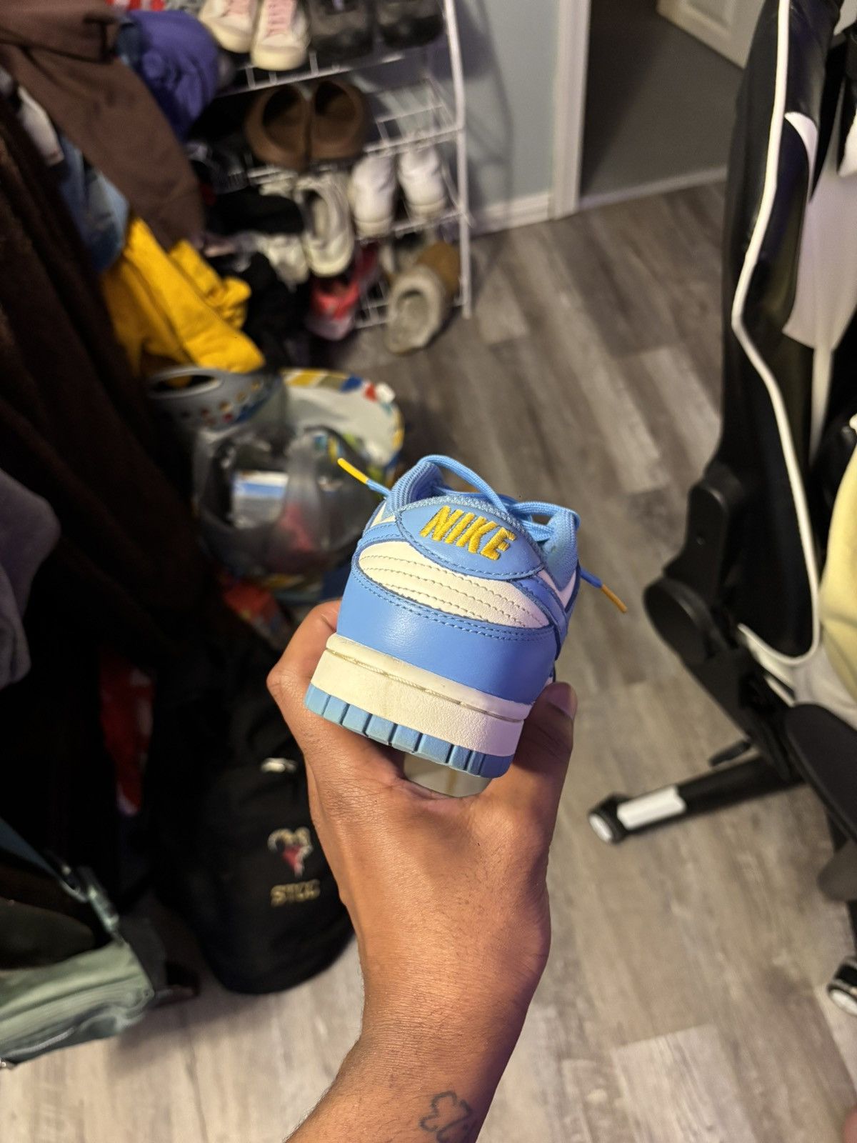Nike Nike WMNS Dunk Low “Coast” Size US 5.5 / IT 35.5 - 3 Thumbnail