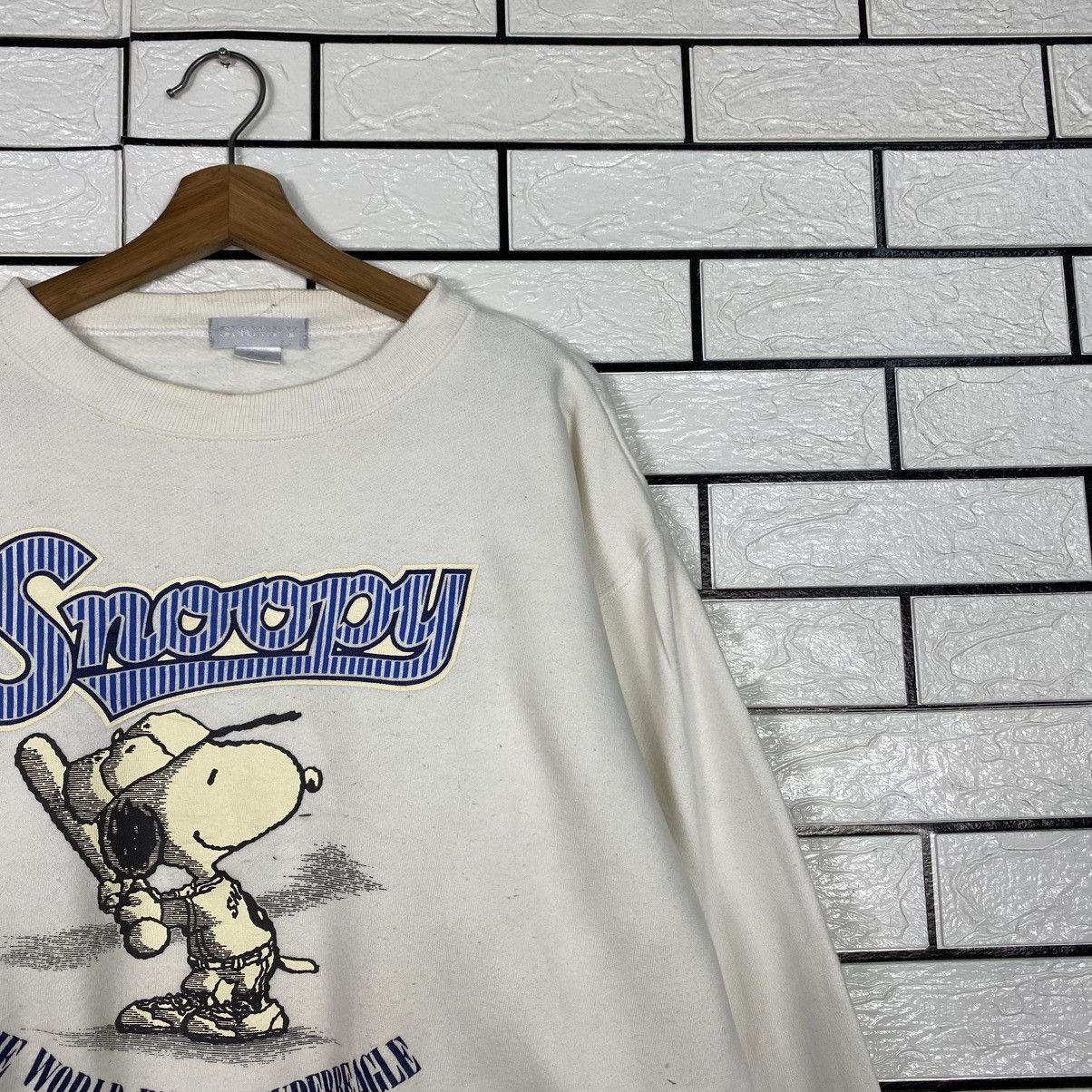 Japanese Brand Vintage Sweatshirt Snoopy Big Logo Size US L / EU 52-54 / 3 - 7 Thumbnail