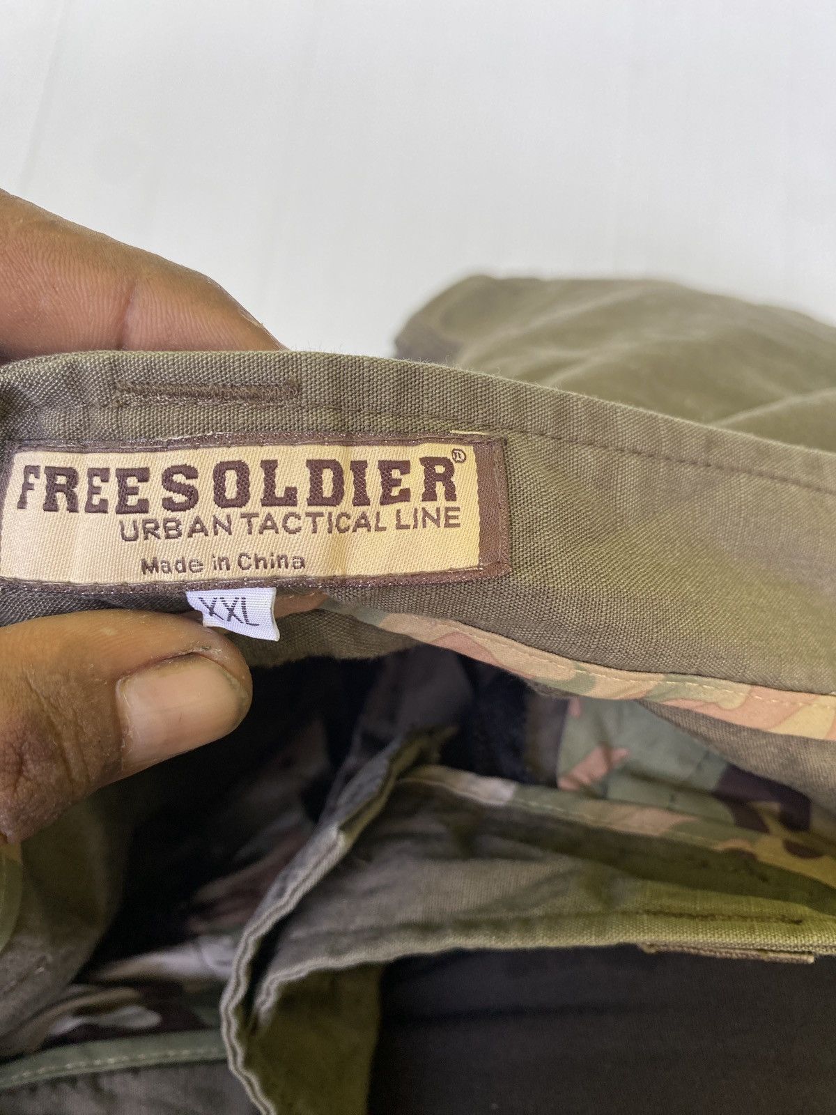 If Six Was Nine × Japanese Brand × Vintage Vintage Free soldier multi pocket cargo pants Size US 36 / EU 52 - 7 Thumbnail