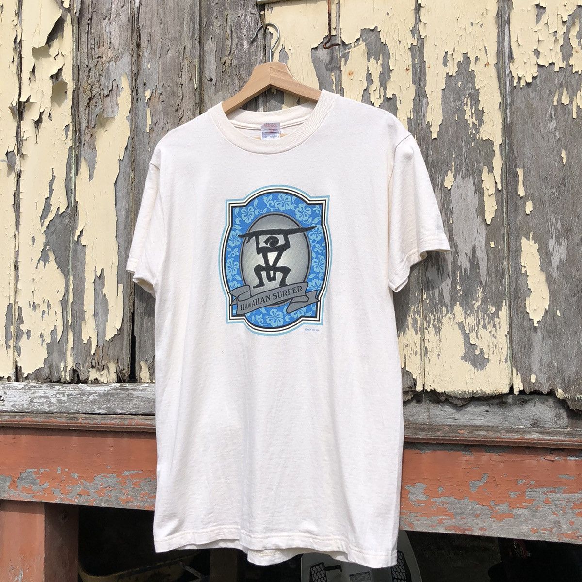 Vintage Vintage y2k HAWAIIAN SURFER Tshirt Size US M / EU 48-50 / 2 - 2 Thumbnail