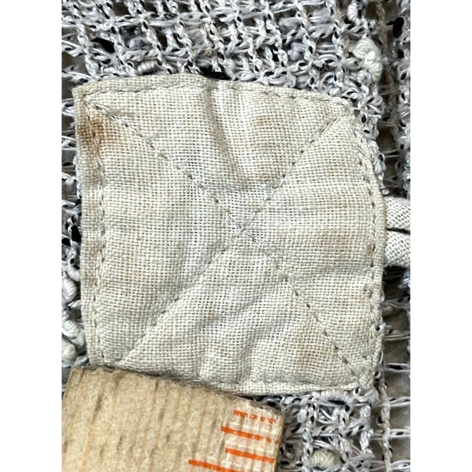 Vintage Kaktus Open Knit Cropped Cardigan Coconut Buttons Lagenlook Boho Y2K 90s Retro L Size L / US 10 / IT 46 - 6 Thumbnail