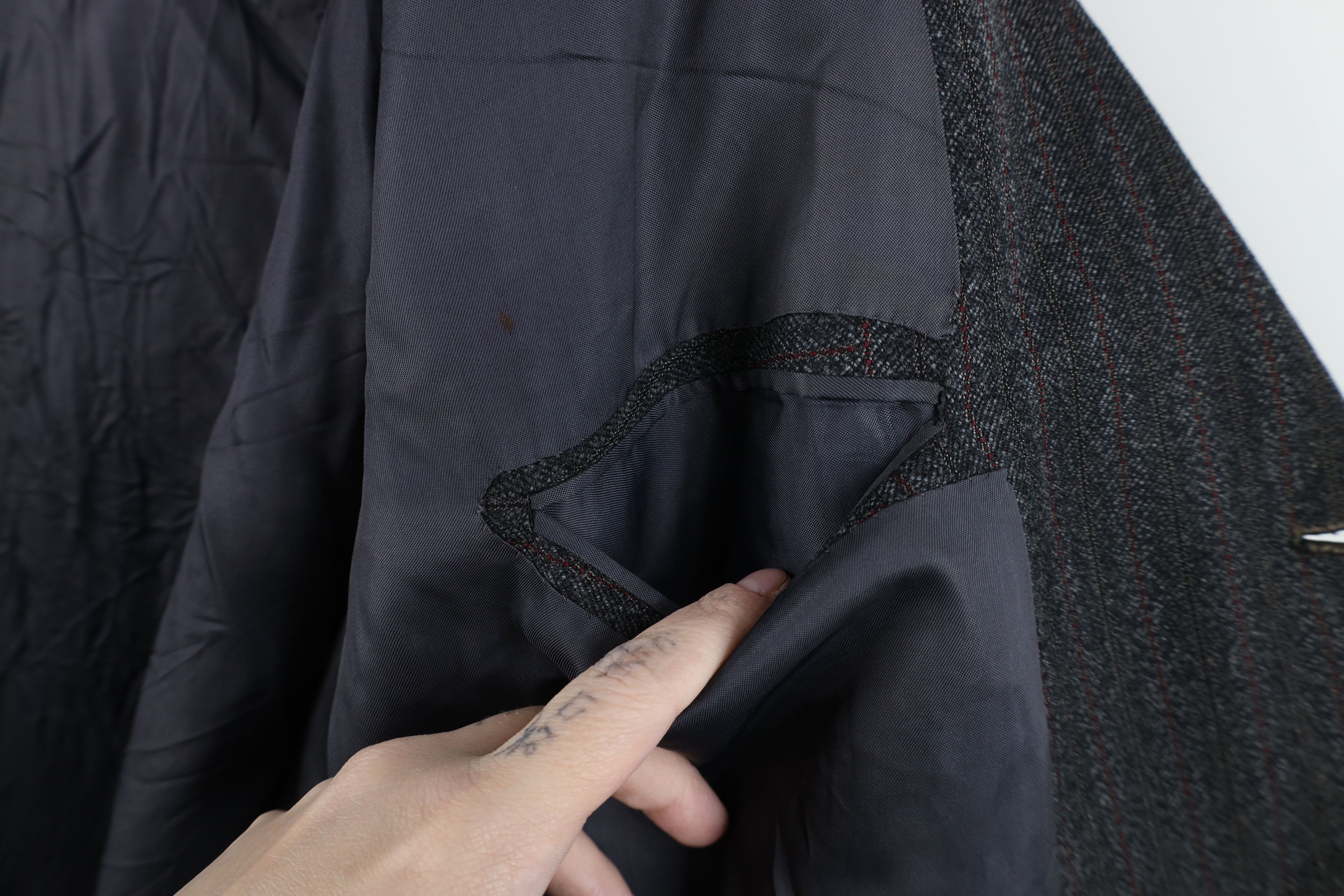 Vintage Vintage 50s Rockabilly Heavyweight Jacket Sport Coat USA Size US XXL / EU 58 / 5 - 13 Thumbnail