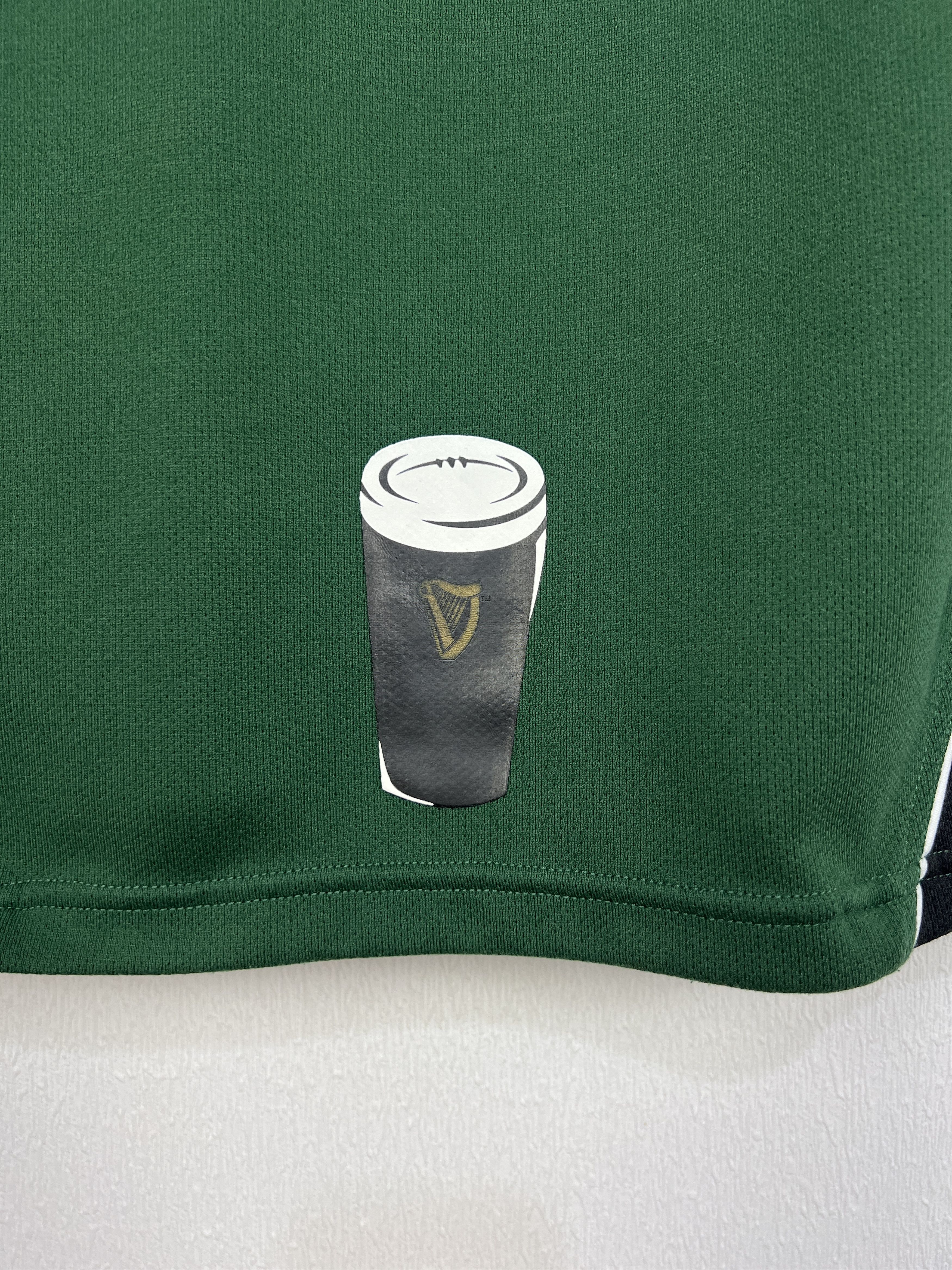 Vintage London Irish Cityjet Rugby Union Green Jersey Mens Size US XXL / EU 58 / 5 - 13 Thumbnail