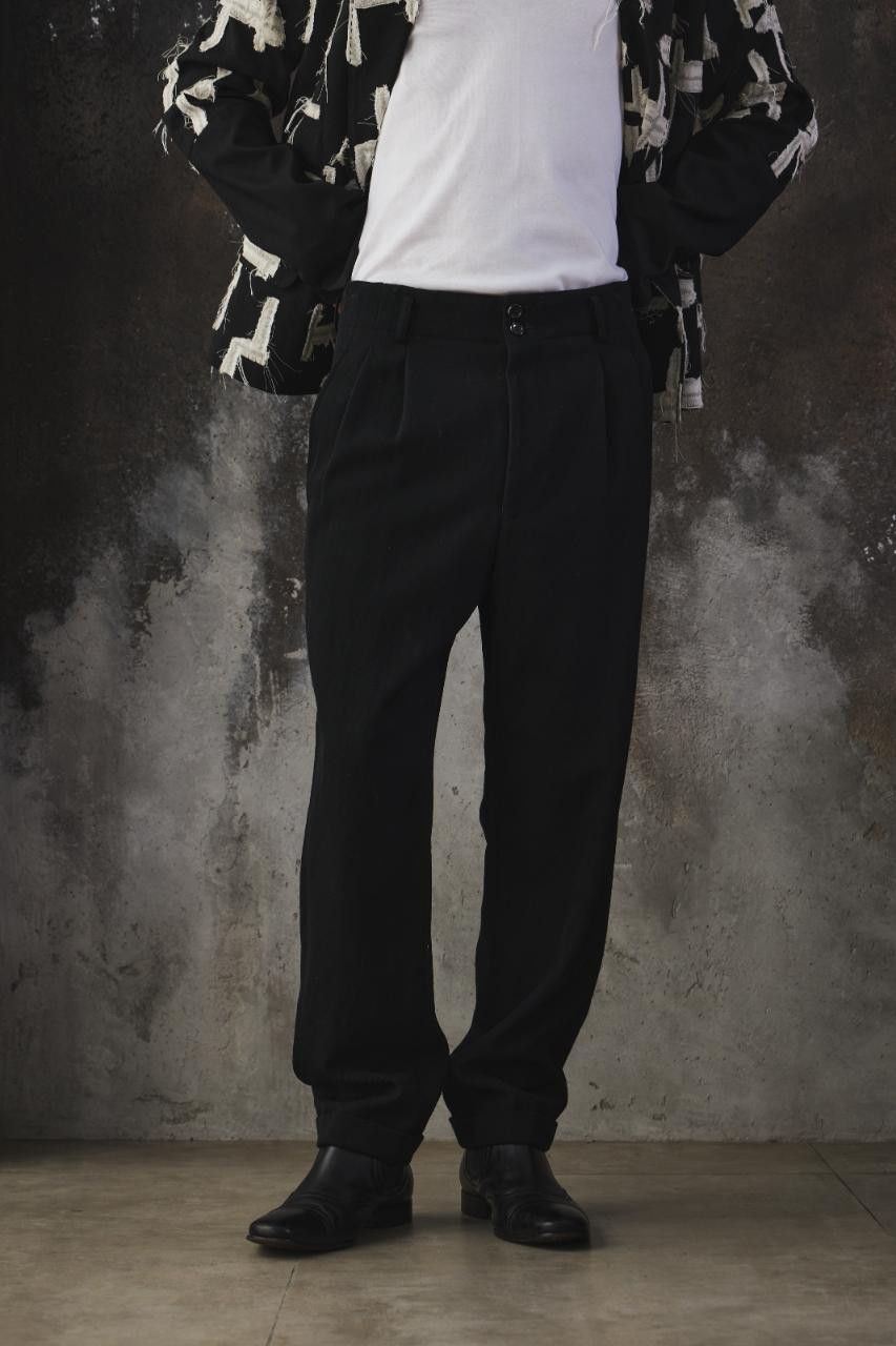 Comme des Garcons Comme des Garçons AD1992 Wool Pleated Trousers Size US 31 - 1 Thumbnail