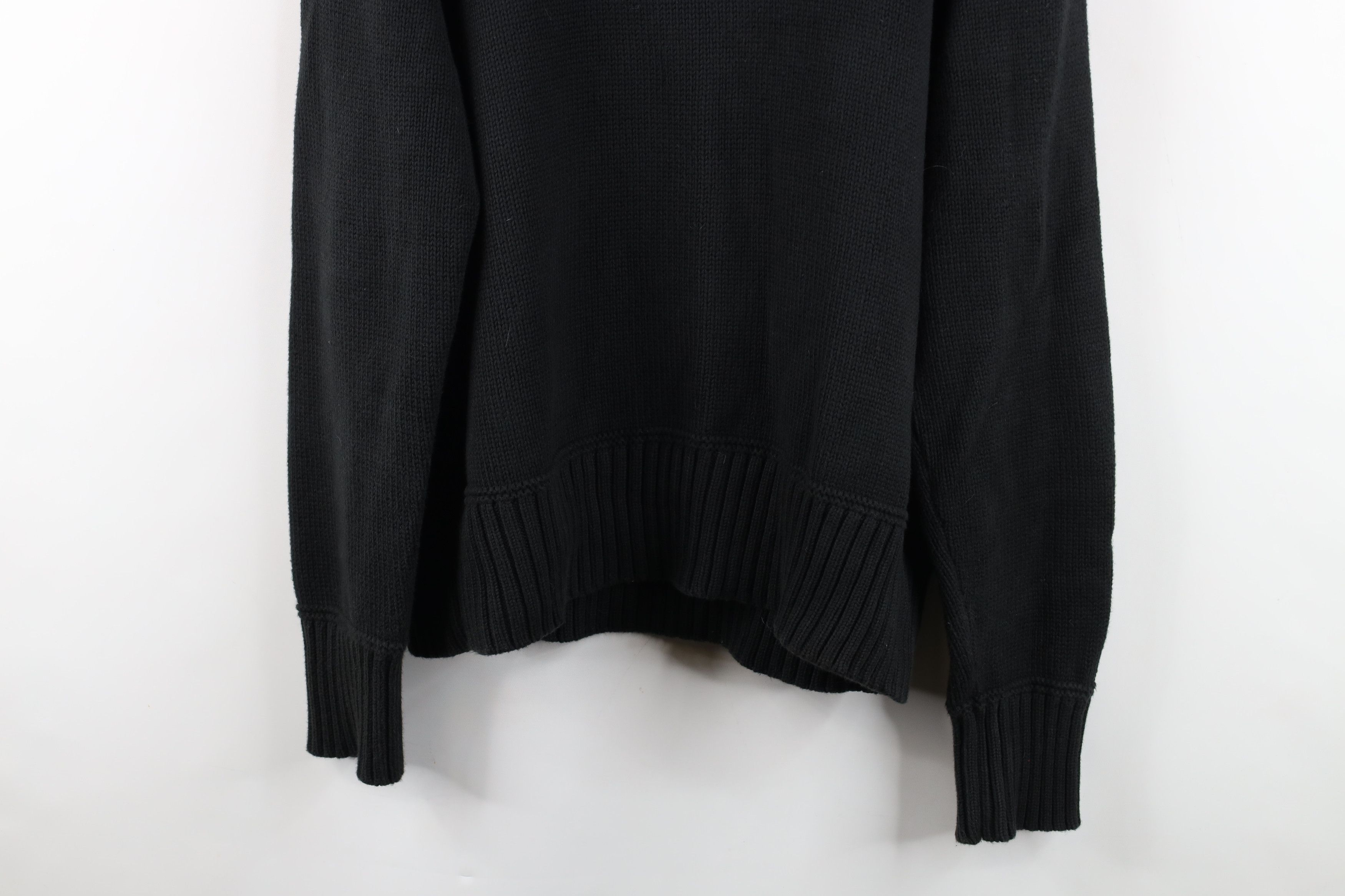 Ralph Lauren Vintage 90s Ralph Lauren Heavyweight Knit Shawl Sweater Size US XL / EU 56 / 4 - 3 Thumbnail