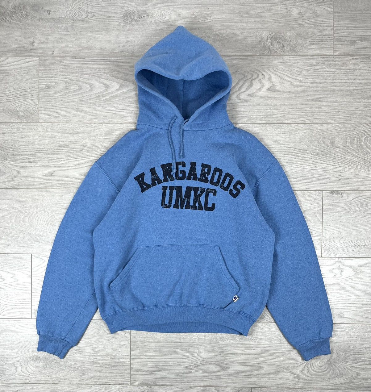 Russell Athletic × Vintage Russel Athletic Vintage Boxy College Hoodie Size US M / EU 48-50 / 2 - 1 Thumbnail