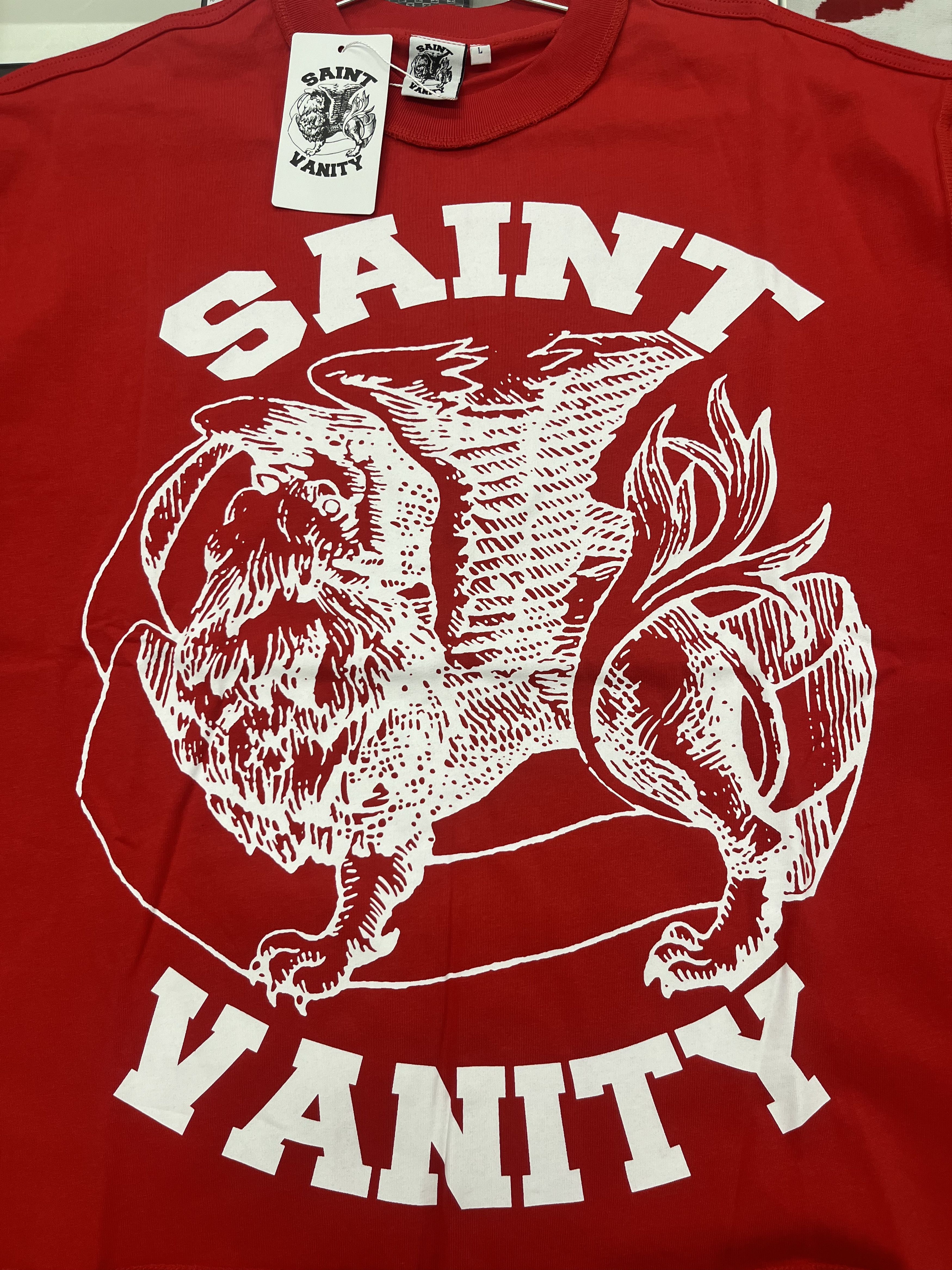 Saint Vanity Saint Vanity Logo Tee Size US L / EU 52-54 / 3 - 4 Thumbnail