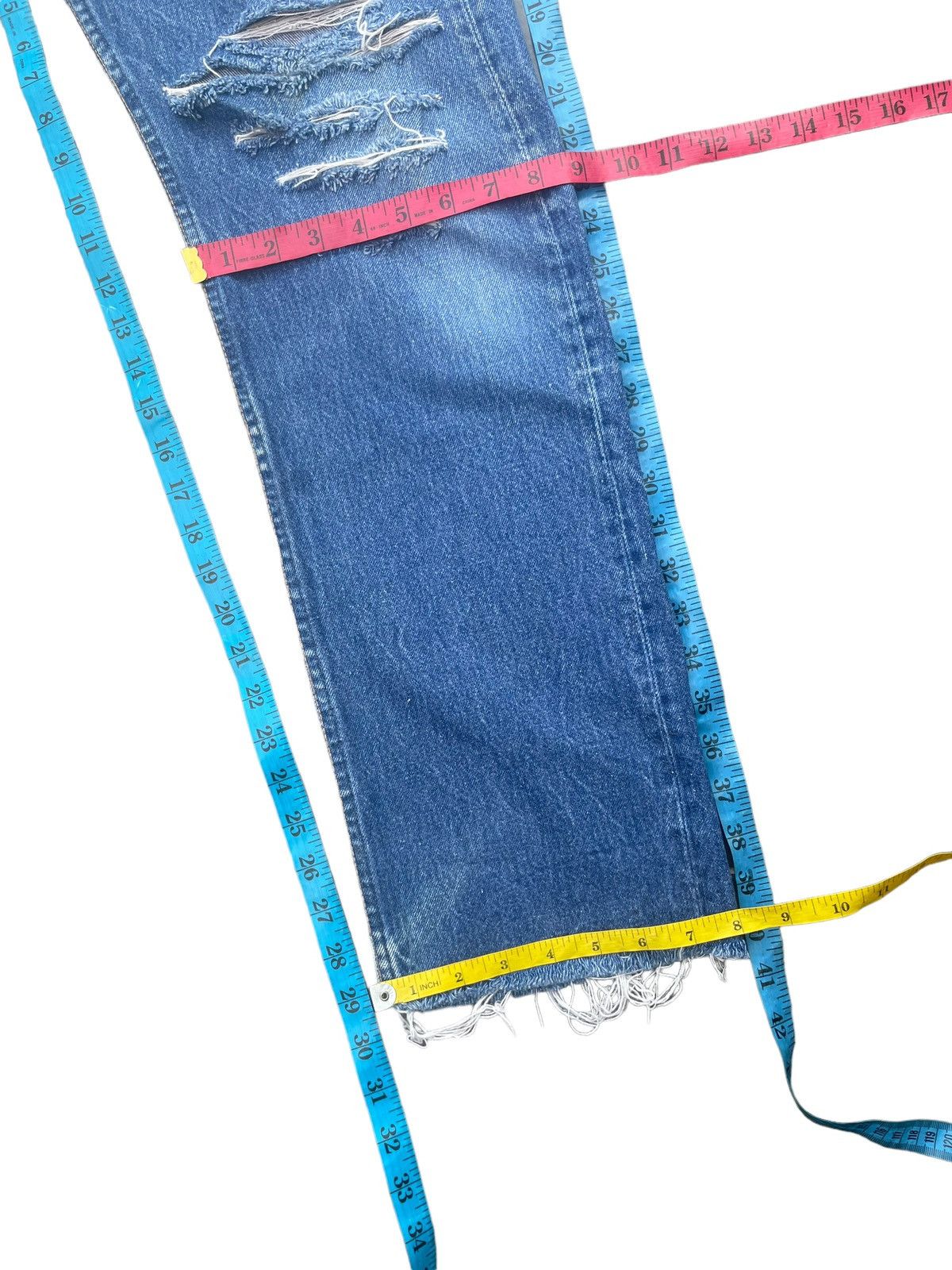Levi's × Vintage Vintage 1989 Levis 501 XX e Distresed Size US 31 - 24 Thumbnail