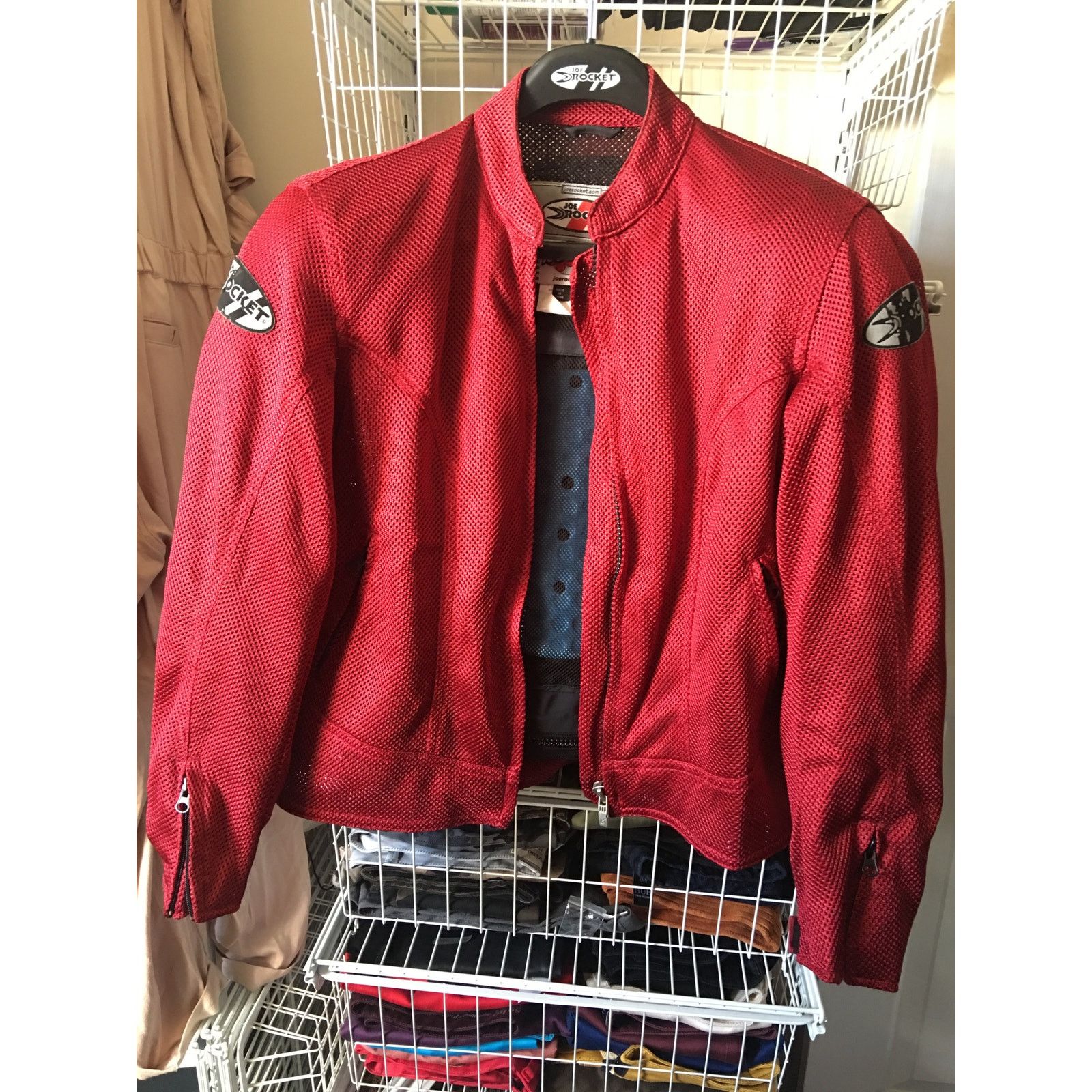 Joe Rocket Joe Rocket Cleo Mesh Motorcycle Jacket - Women Large Wine Size L / US 10 / IT 46 - 1 Thumbnail