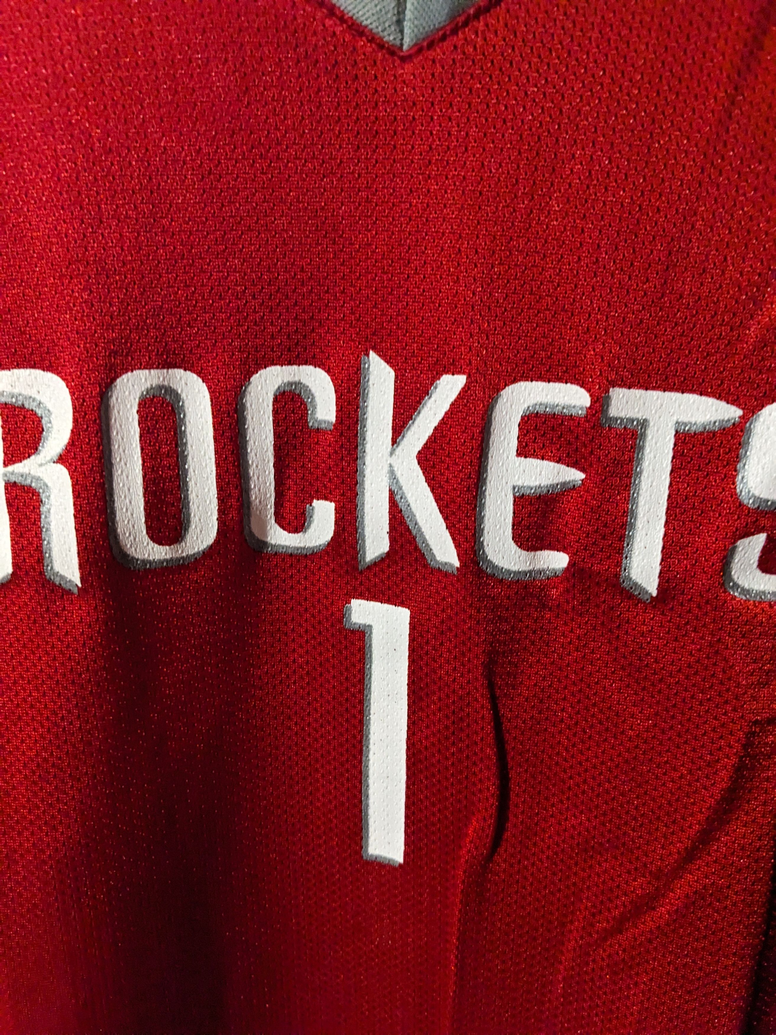 NBA × Vintage Vintage Y2K Tracy McGrady Houston Rockets Youth XL Jersey Size US XL / EU 56 / 4 - 5 Thumbnail