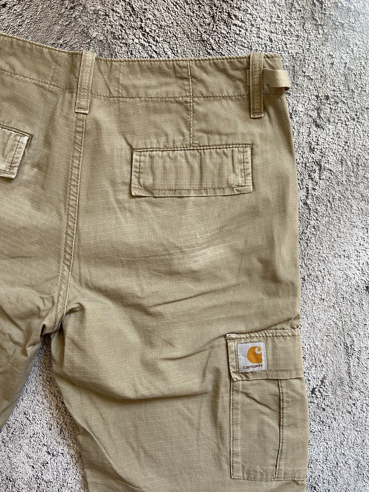 Carhartt × Vintage Vintage Carhartt Faded Distressed Cargo Pants Size US 29 - 13 Thumbnail