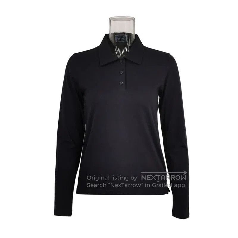 Prada PRADA Re-Nylon Long Sleeve Polo | Grailed