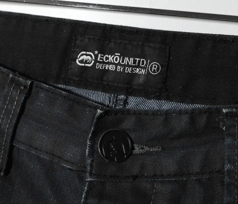 Ecko Unltd. Ecko United Archival Multipocket Jeans Baggy Wide Leg Sz 34 Size US 34 / EU 50 - 8 Thumbnail