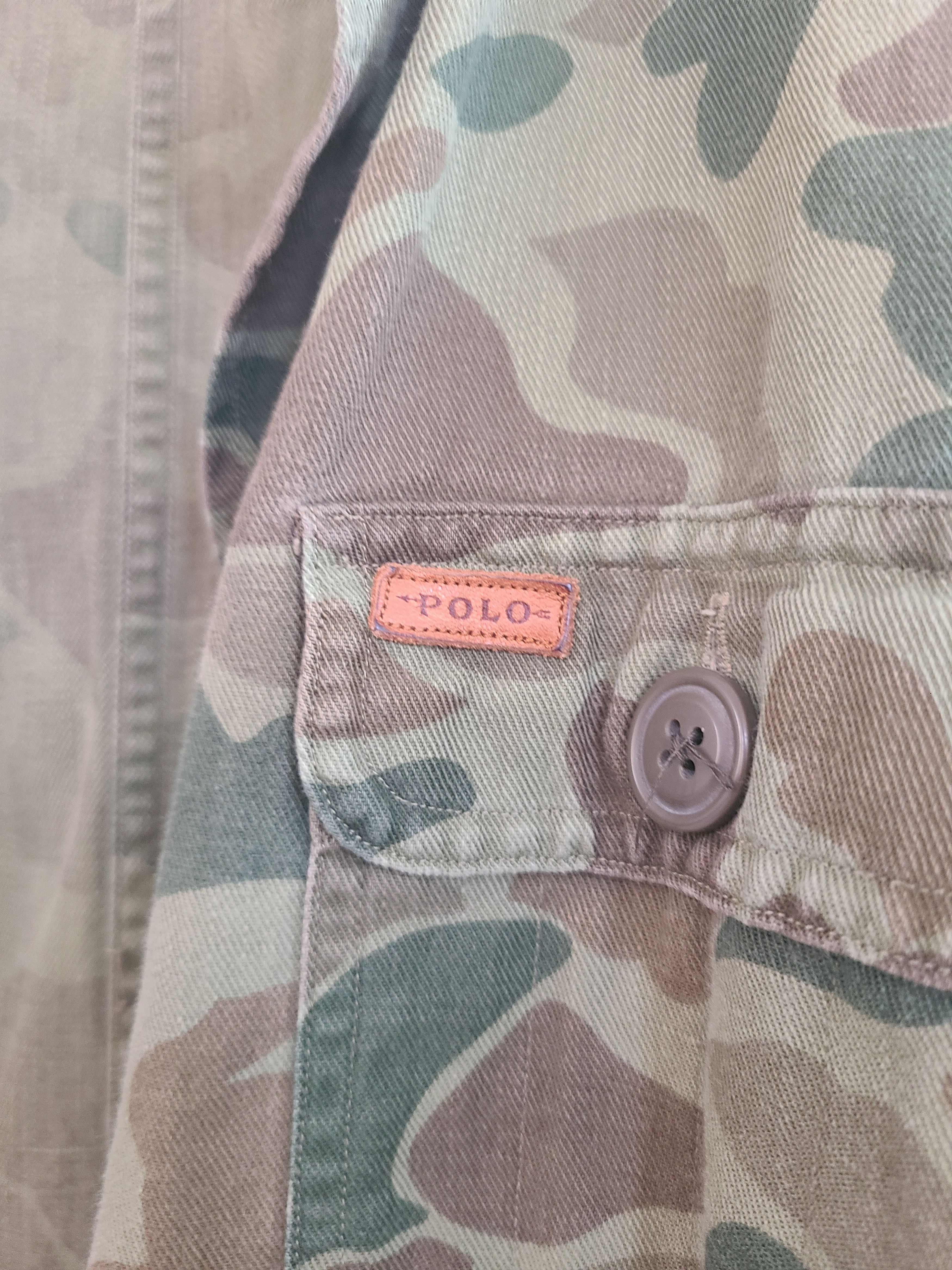 Polo Ralph Lauren Vintage Polo Ralph Lauren duck camo jacket/overshirt Size US M / EU 48-50 / 2 - 3 Thumbnail