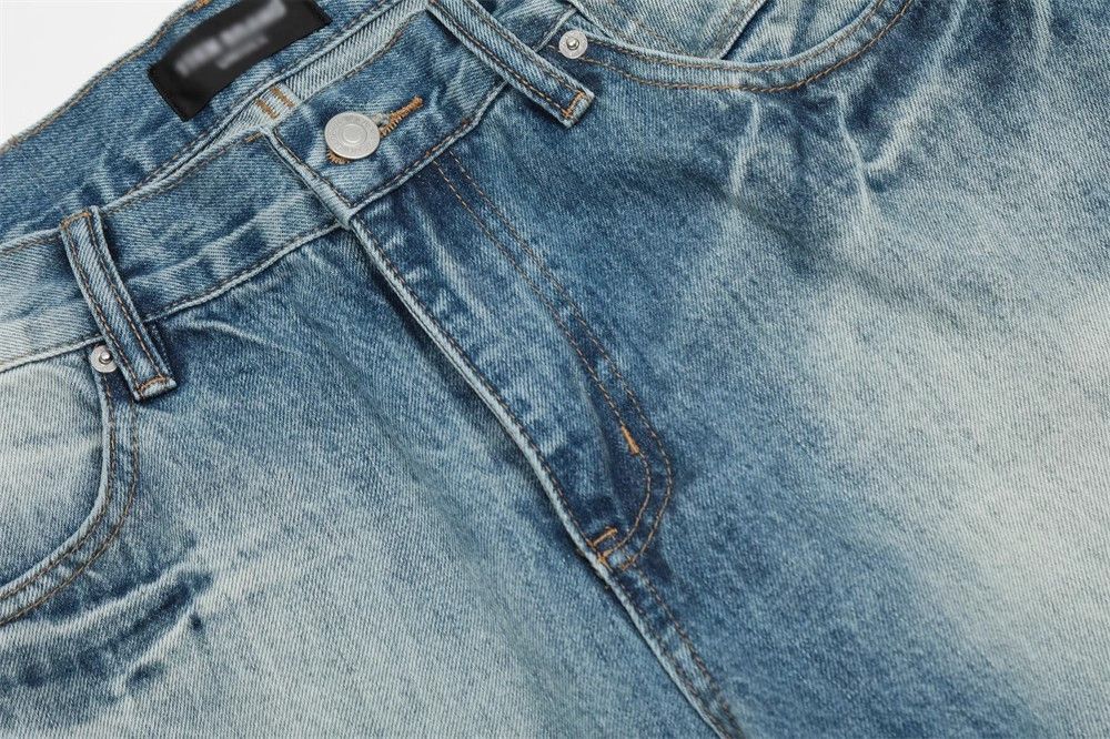 Japanese Brand × Vintage Men's street American casual loose wide-leg gradient jeans Size US 32 / EU 48 - 6 Thumbnail