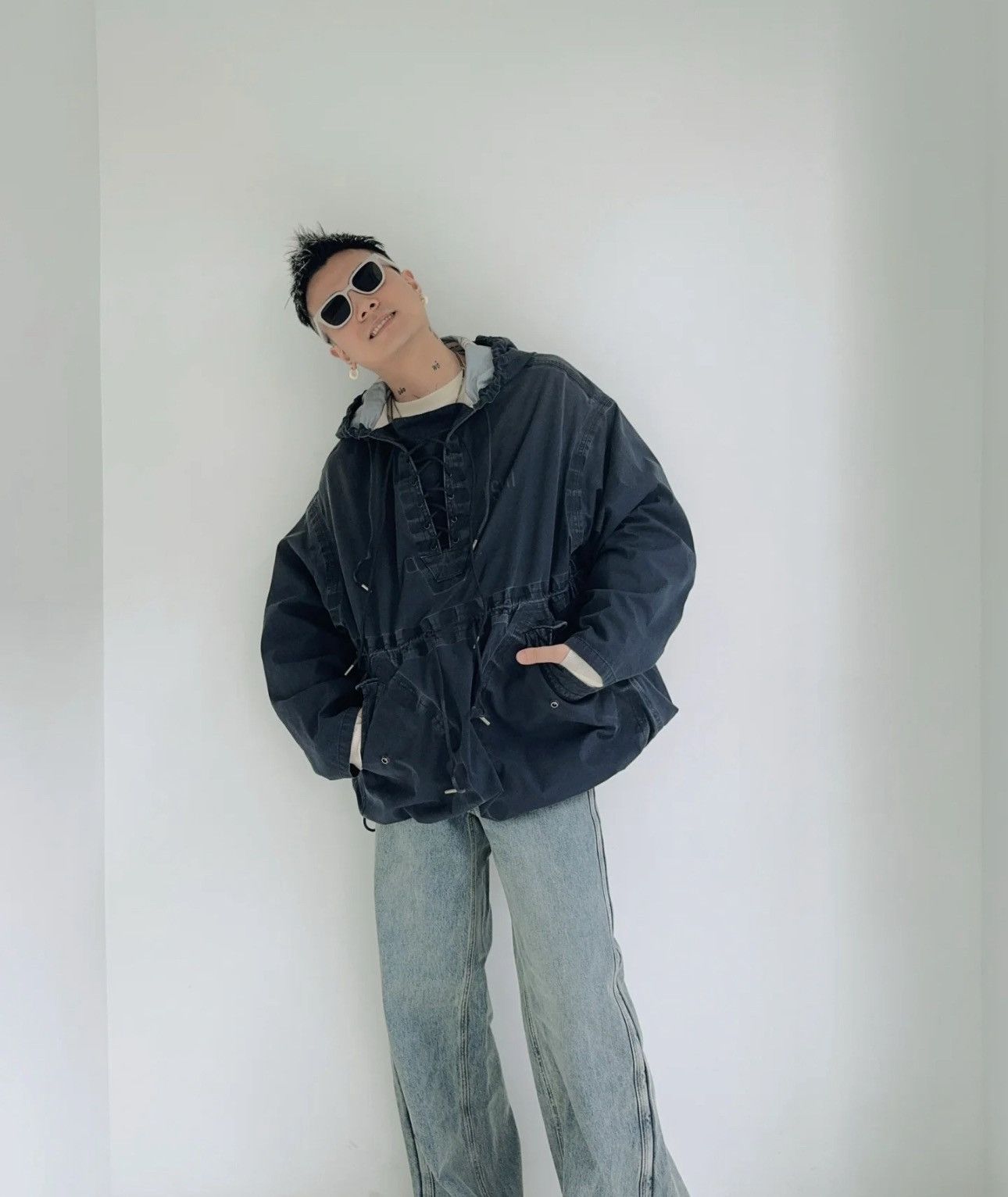 Visvim Visvim 24ss Chinook Poncho 3L DMGD ，size 1 oversize Size US S / EU 44-46 / 1 - 2 Thumbnail