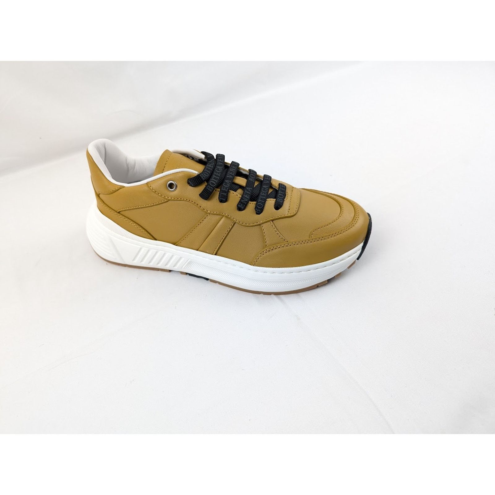 Bottega Veneta o1rshd1 Scarpa Pelle Sneakers Speedster in Butter Scotch Size US 8.5 / EU 41-42 - 6 Thumbnail