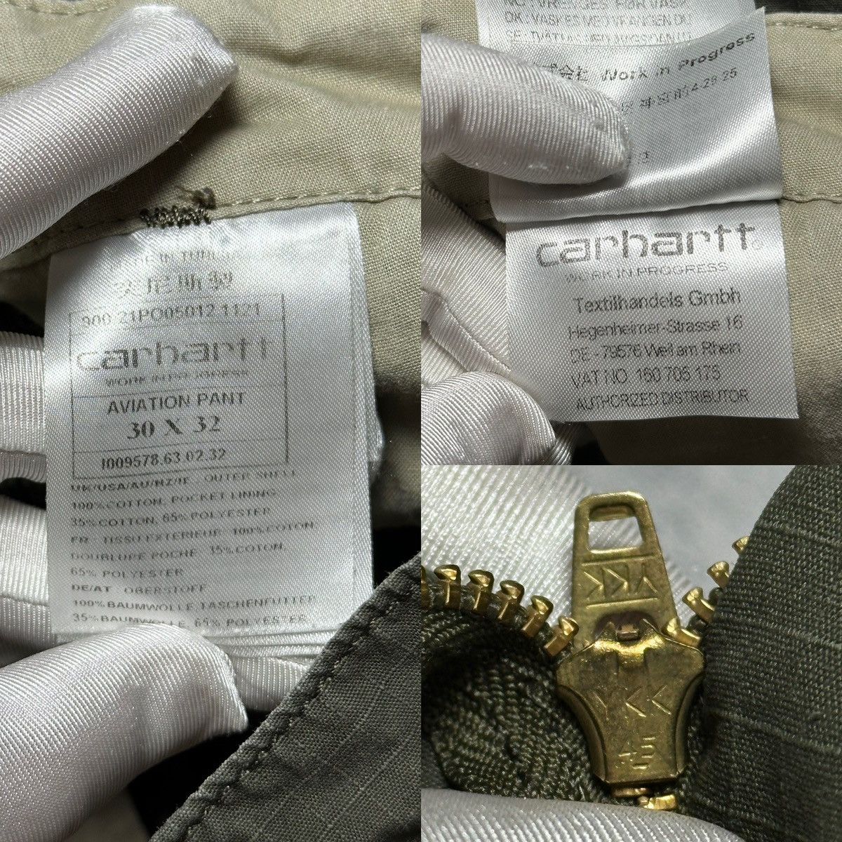 Carhartt Wip Carhartt WIP Aviation Cargo Pants Size US 30 / EU 46 - 11 Thumbnail