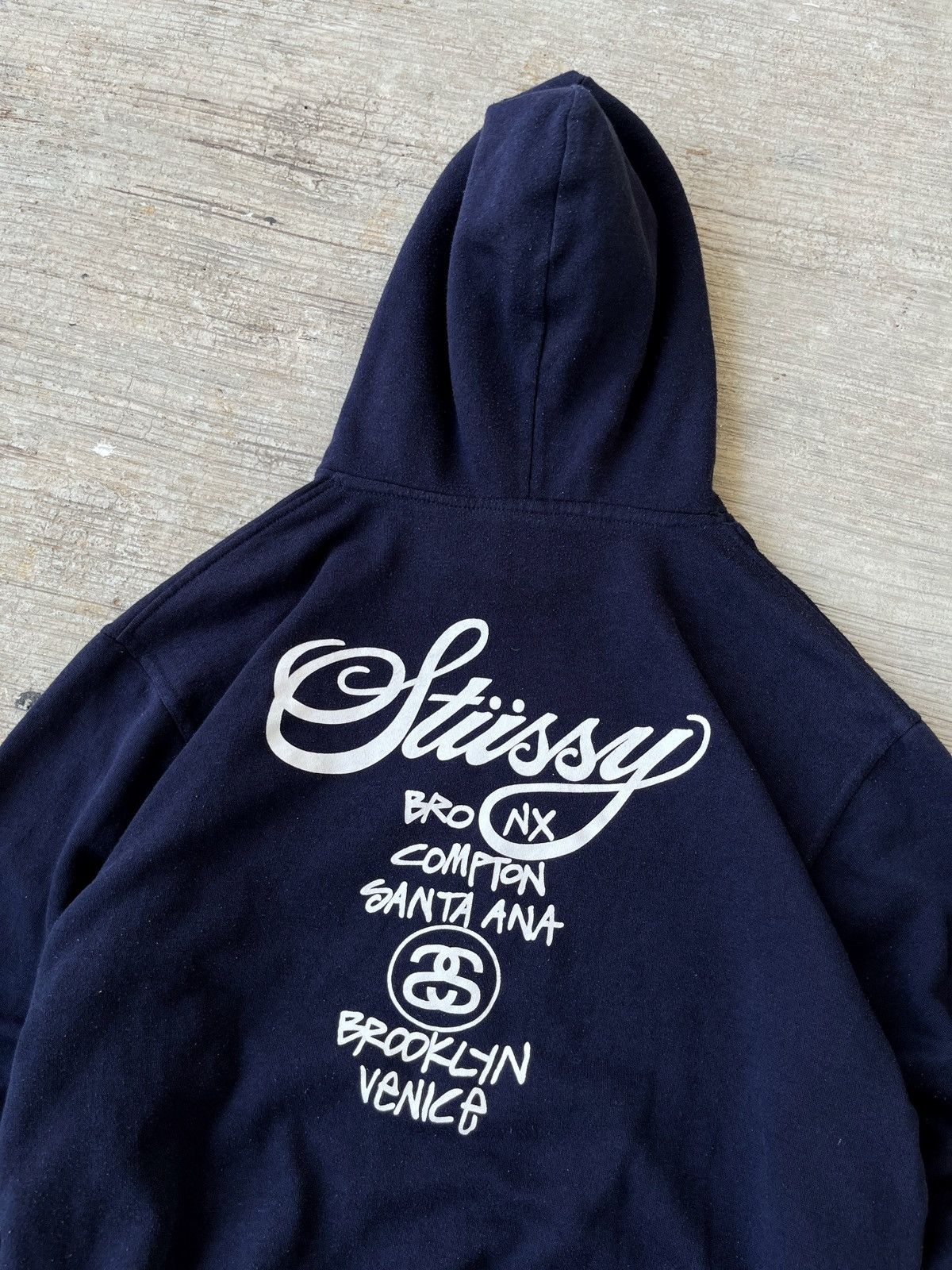 Other Vintage Stussy Hoodie Size US L / EU 52-54 / 3 - 4 Thumbnail