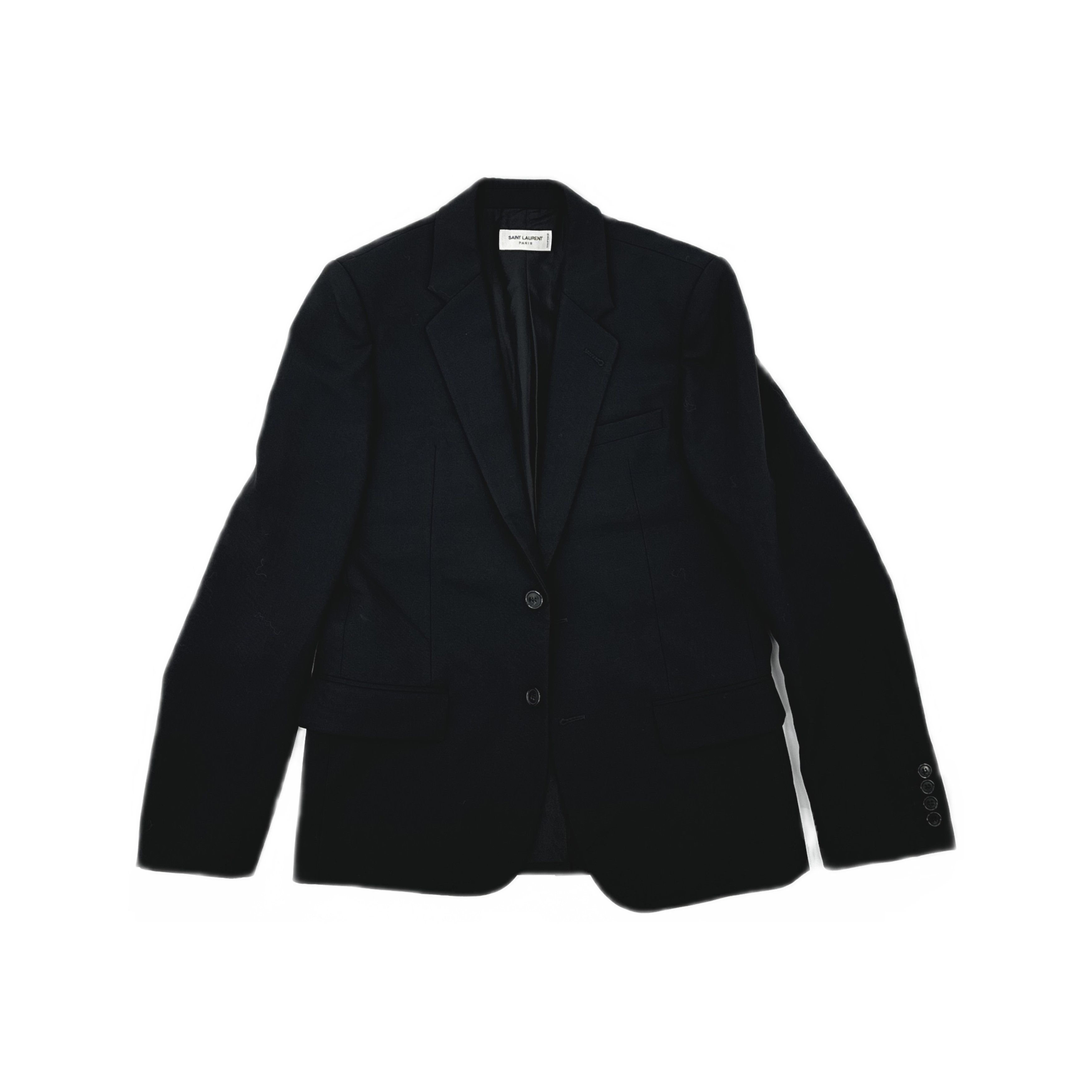 Saint Laurent Paris Saint Laurent Single Breasted Blazer Size 34R Size 34R - 1 Thumbnail