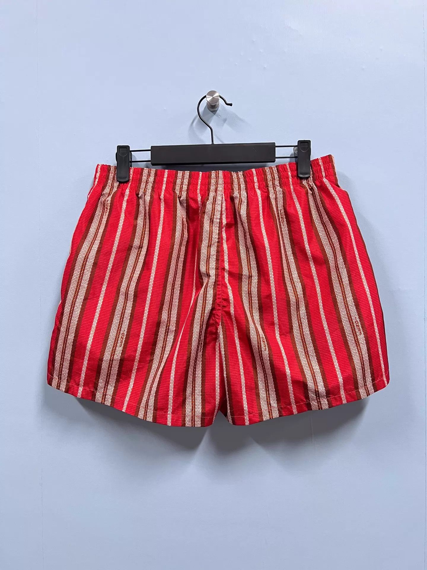 Fendi Fendi 99 New red striped sport shorts 48 Size US 32 / EU 48 - 2 Thumbnail