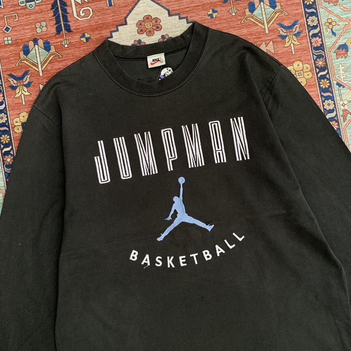 Vintage LONGSLEVEE VINTAGE NIKE JUMPMAN Size US L / EU 52-54 / 3 - 2 Thumbnail