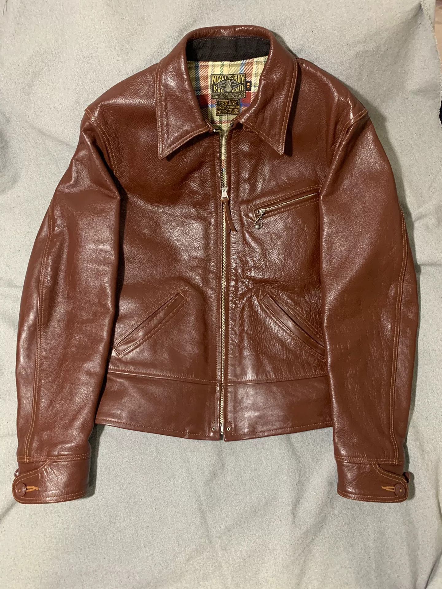 Freewheelers Freewheelers Leather Jacket Vintage Style Size US M / EU 48-50 / 2 - 1 Thumbnail