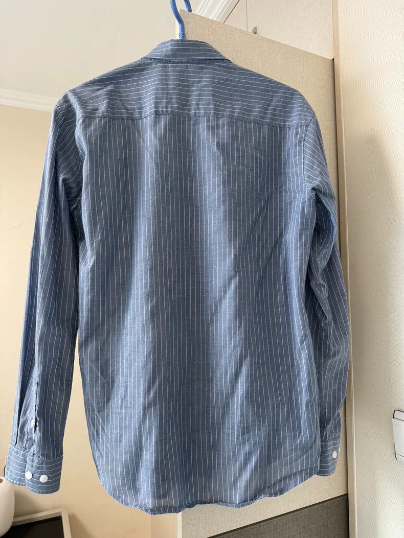 Burberry Burberry Men's Striped Button-Up Shirt XL-2507