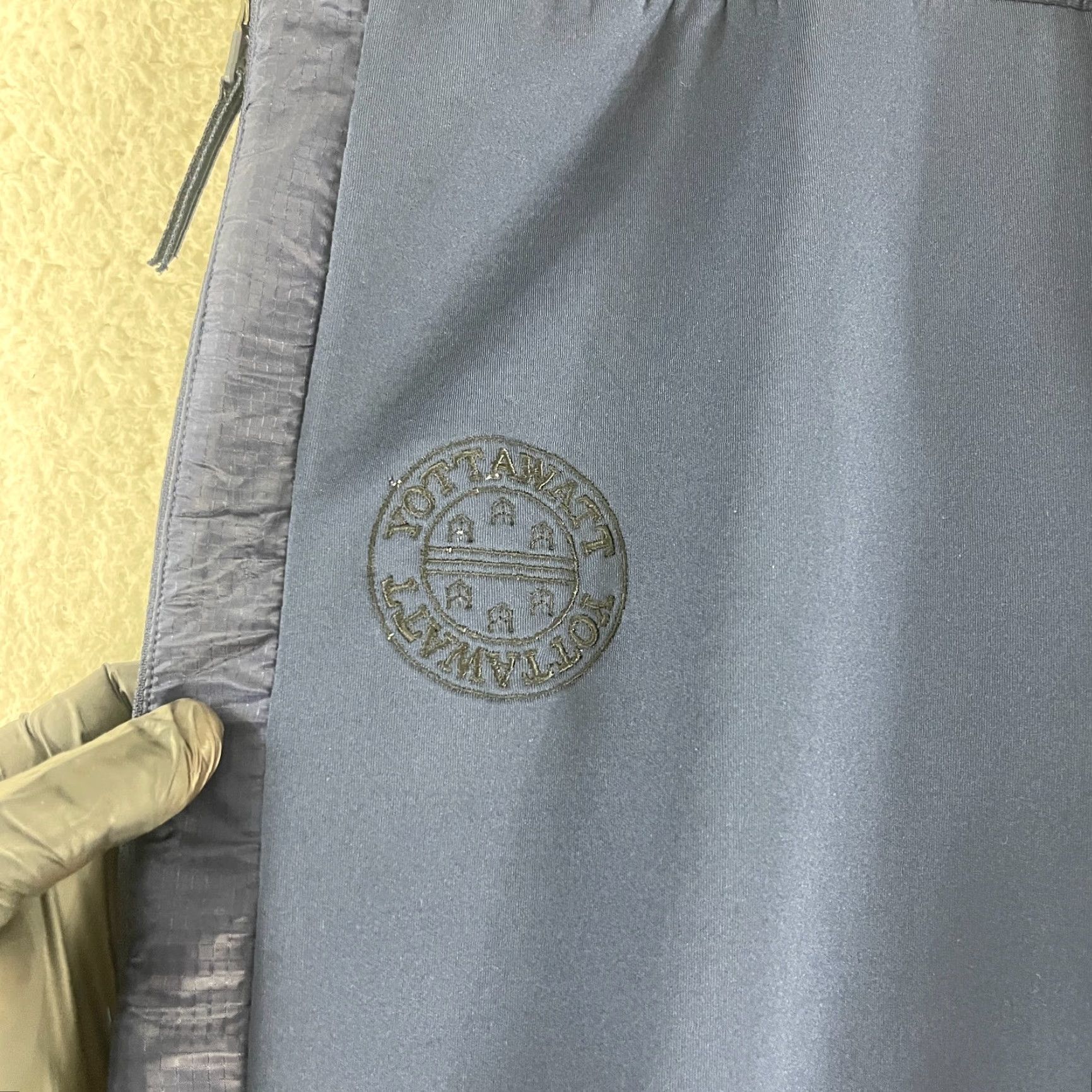 Jordan Brand Nike Jordan Training Game Pants Mens Medium Blue Pull On Drawstring Straight Leg Size US 31 - 5 Thumbnail