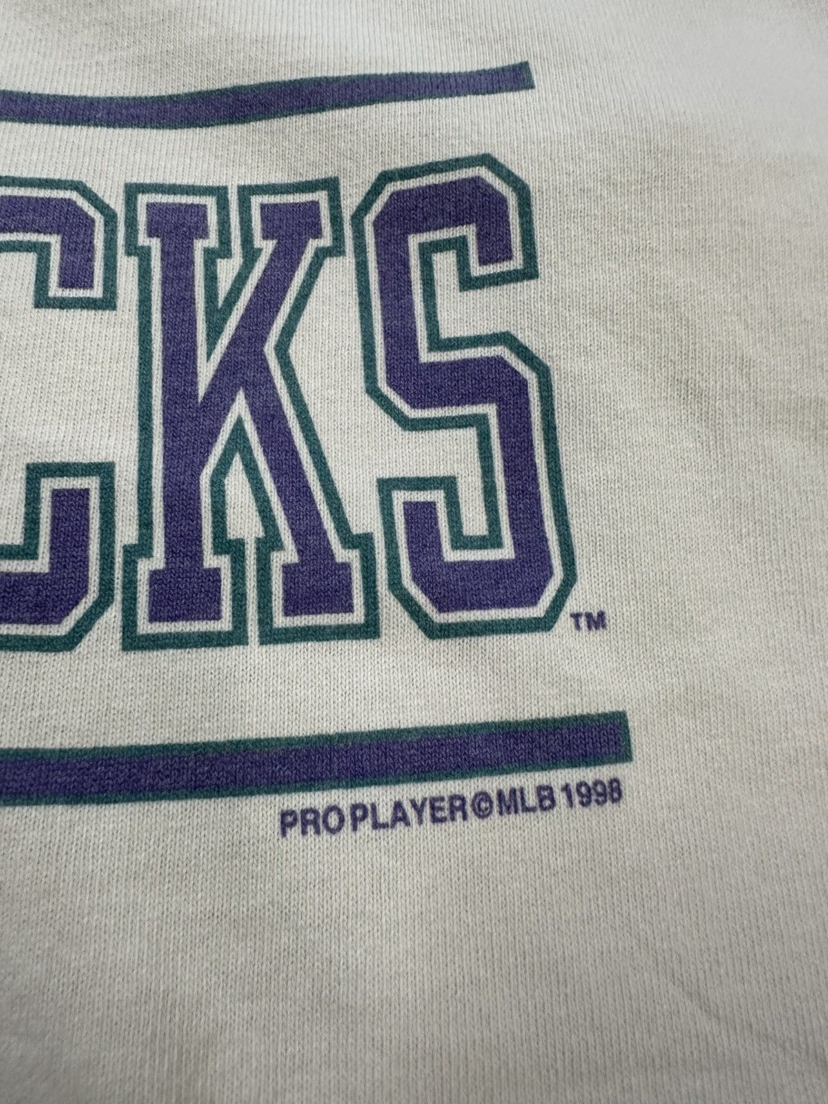 Pro Player Vintage 90s Pro Player Arizona Diamondbacks MLB T-Shirt Size US L / EU 52-54 / 3 - 5 Thumbnail