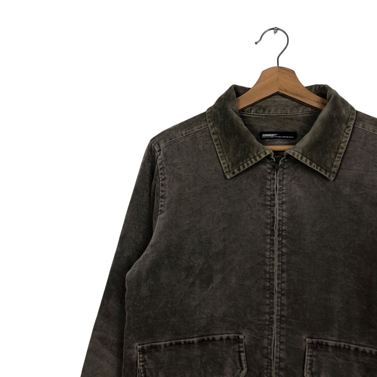 Japanese Brand 📌Vintage Biker Bomber Jacket Velvet Anquite Size US M / EU 48-50 / 2 - 8 Thumbnail