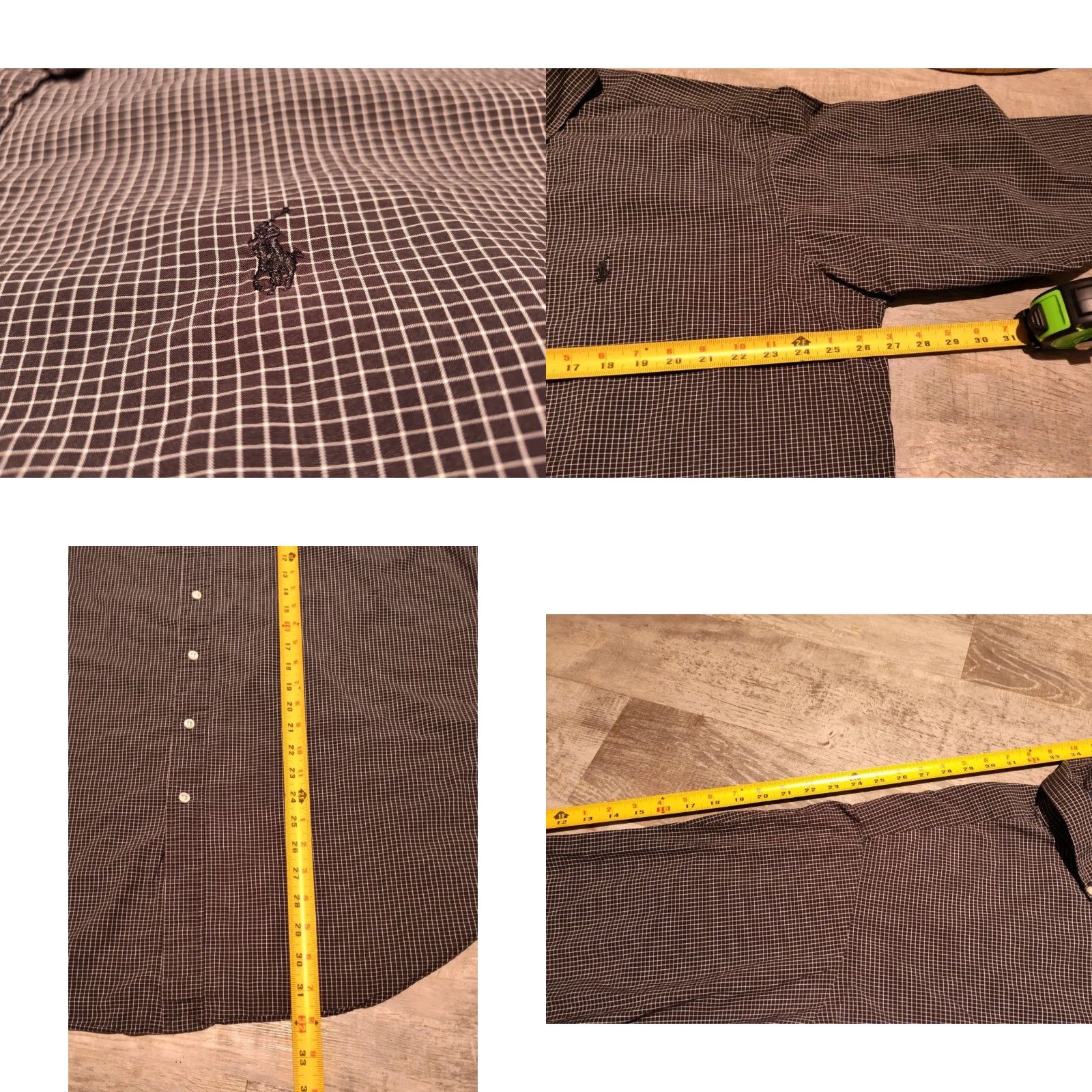 Polo Ralph Lauren VINTAGE Polo Ralph Lauren Men's Shirt XL Check Plaid Blake Oxford Long Sleeve Button Up Casual Classic Preppy Size US XL / EU 56 / 4 - 8 Thumbnail