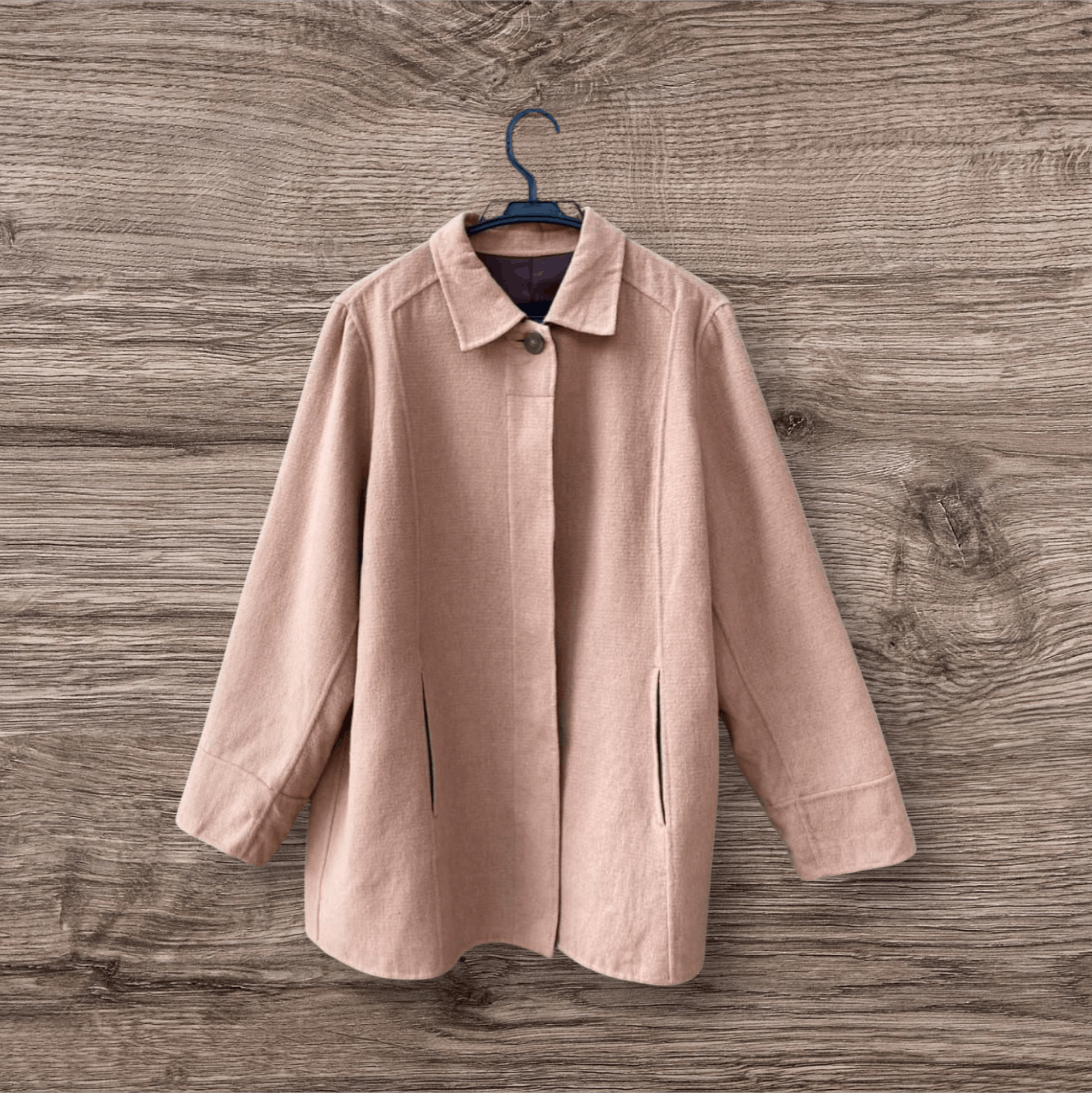 Kansai Yamamoto KANSAI BIS WOMENS WOOL BUTTON JACKET Size L / US 10 / IT 46 - 2 Thumbnail
