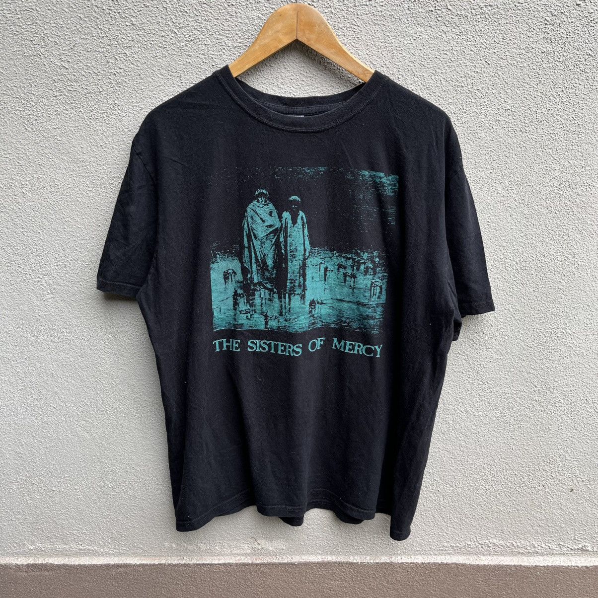 Band Tees Vintage THE SISTERS OF MERCY band tee post punk new wave Size US XL / EU 56 / 4 - 1 Thumbnail