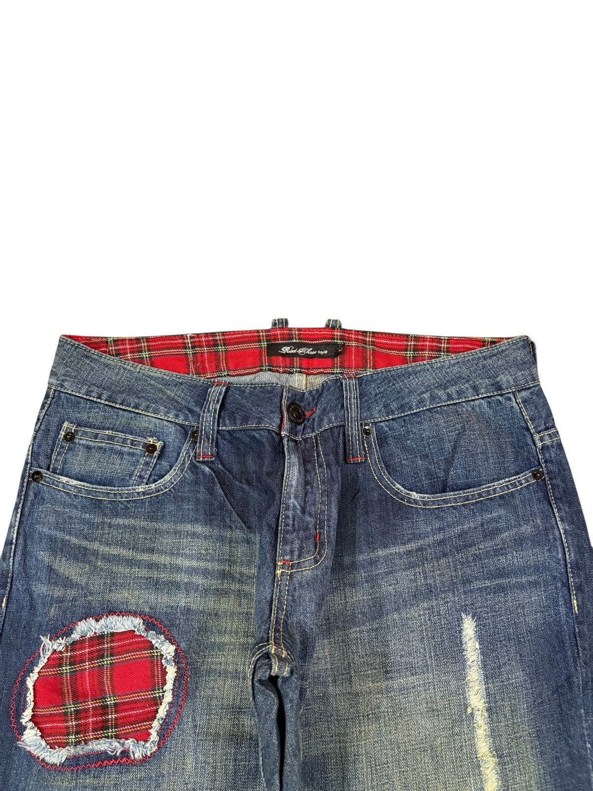 Levi's Vintage Japanese Brand Patches Rusty Wash Sashiko Style Jean Size US 32 / EU 48 - 4 Thumbnail