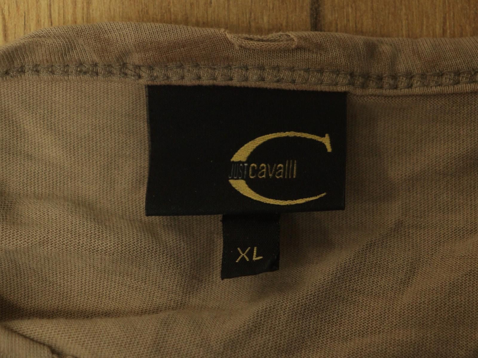 Just Cavalli Just Cavalli Brown Graphic Logo Pullover T-Shirt Size XL Size US XL / EU 56 / 4 - 11 Thumbnail