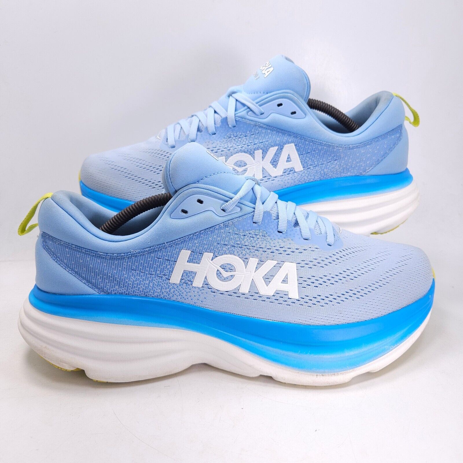 Hoka Hoka One One Bondi 8 Shoe Mens Size 11 2E F27223C Blue Size US 11 / EU 44 - 7 Thumbnail