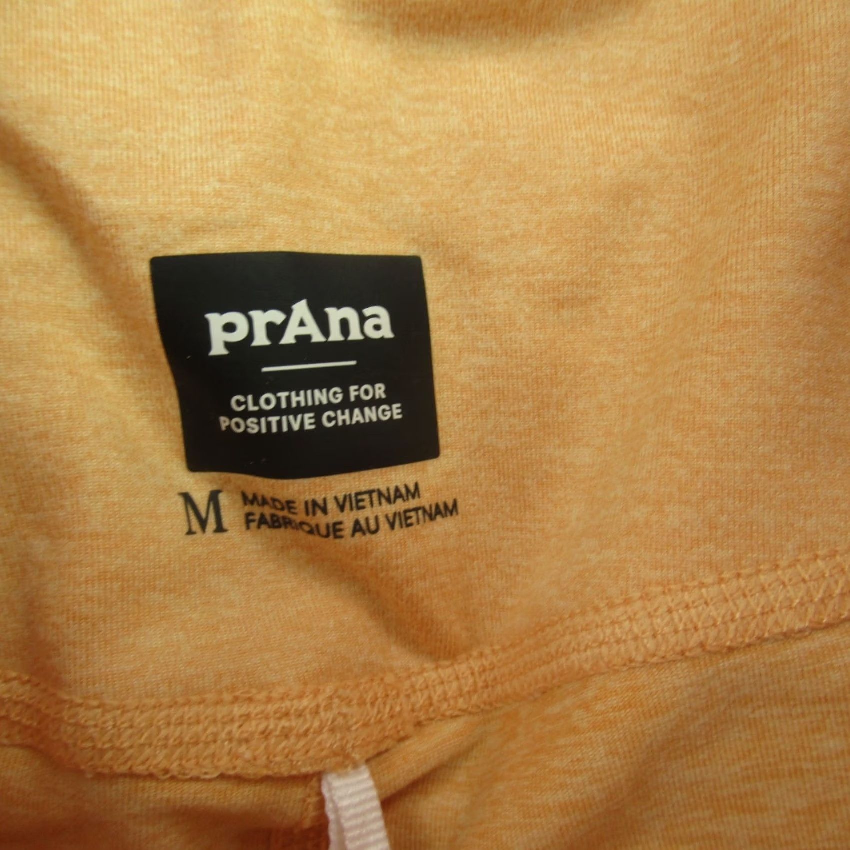 Prana Prana Leggings Womens Medium Workout Stretch Outdoors Lightweight Orange Size 40" / US 18 - 3 Thumbnail