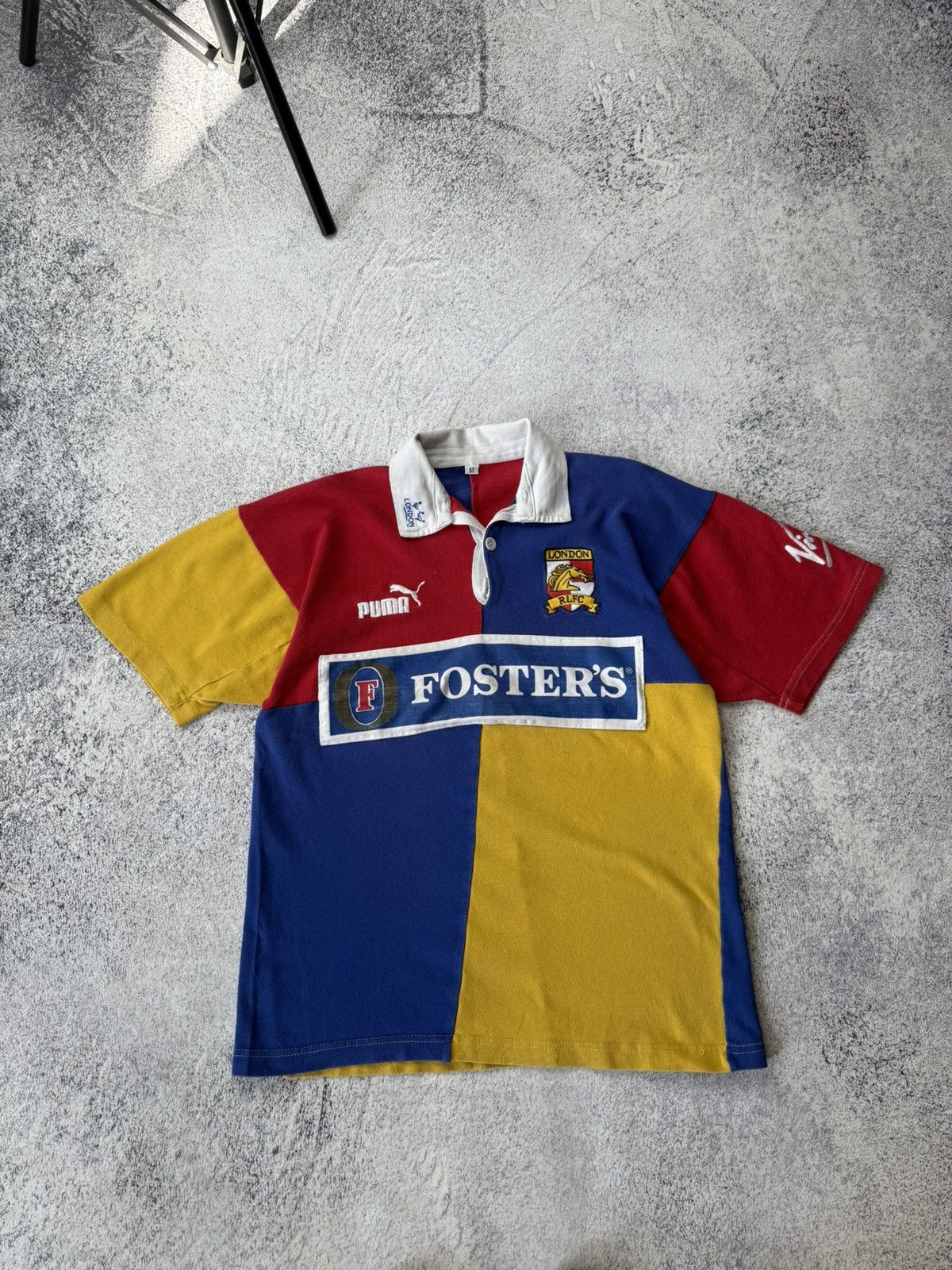Rugby Ralph Lauren LONDON BRONCOS 1997 PUMA SIZE M NEW RUGBY JERSEY SHIRT RARE Size US M / EU 48-50 / 2 - 1 Thumbnail