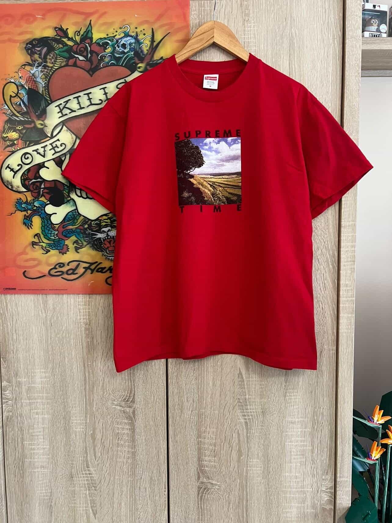 Supreme Supreme Time Tee 🔥 Size US M / EU 48-50 / 2 - 1 Thumbnail